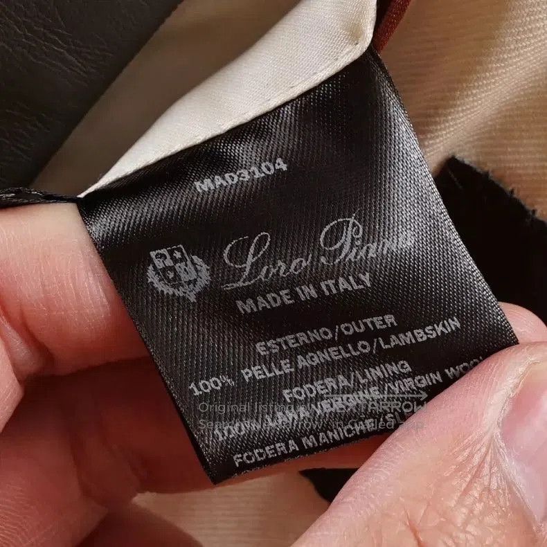 Loro Piana Loro Piana Lambskin Collared Leather Jacket. Size US XL / EU 56 / 4 - 7 Thumbnail