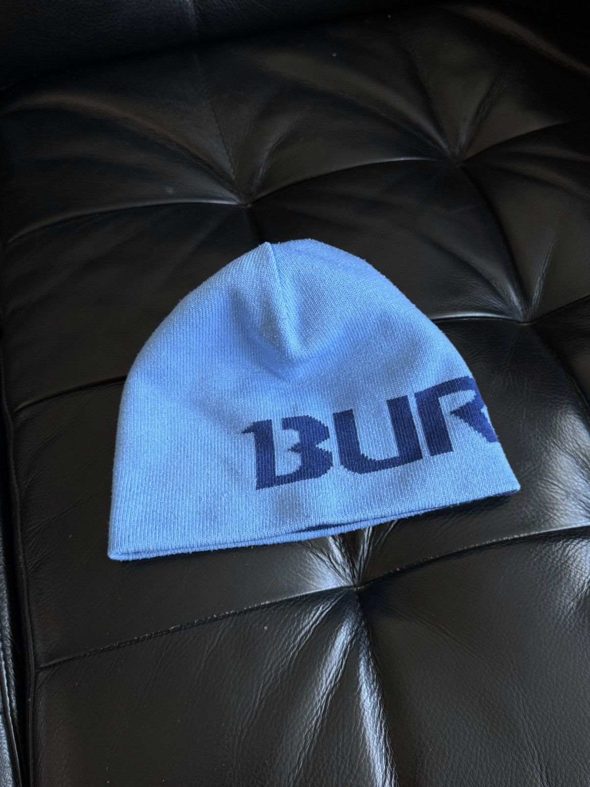 Burton Burton Reversible Billboard Beanie Blue Navy Size ONE SIZE - 1 Thumbnail