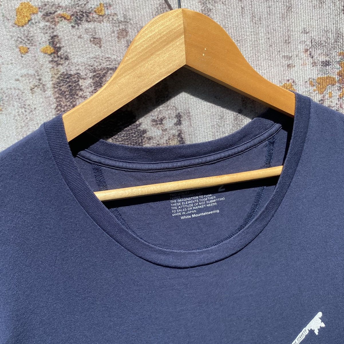 White Mountaineering White Mountaineering Outdoor Tee Backhit Spellout Holliday Size US S / EU 44-46 / 1 - 9 Thumbnail