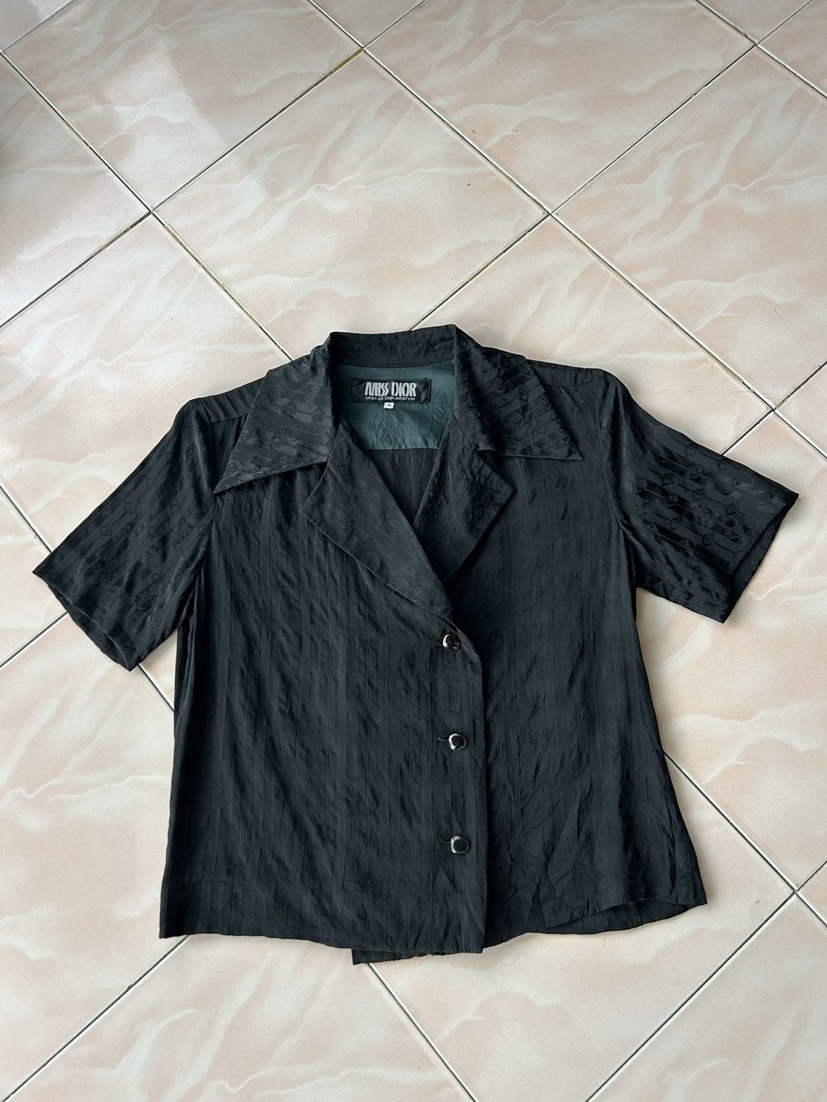 Christian Dior Monsieur Miss Dior CD Monogram Shirt Size S / US 4 / IT 40 - 3 Thumbnail
