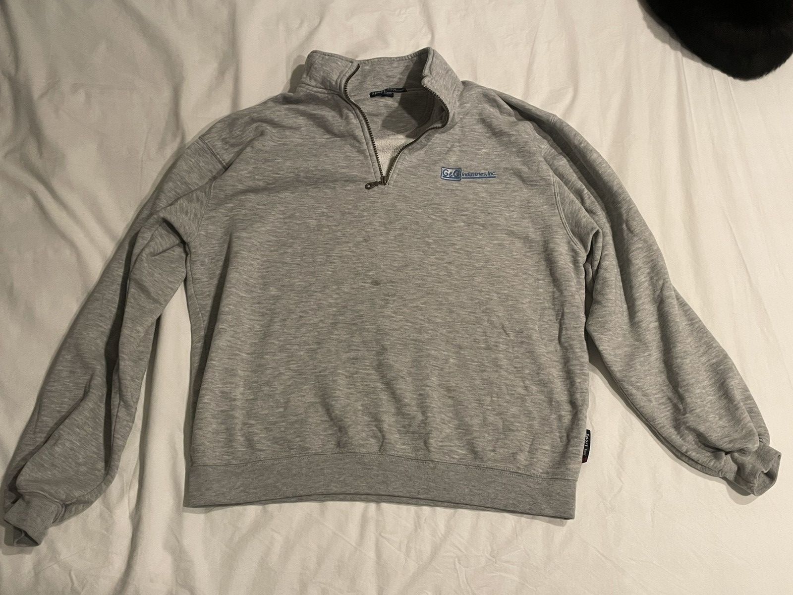 Vintage Embroidered quarter zip up Size US L / EU 52-54 / 3 - 1 Thumbnail