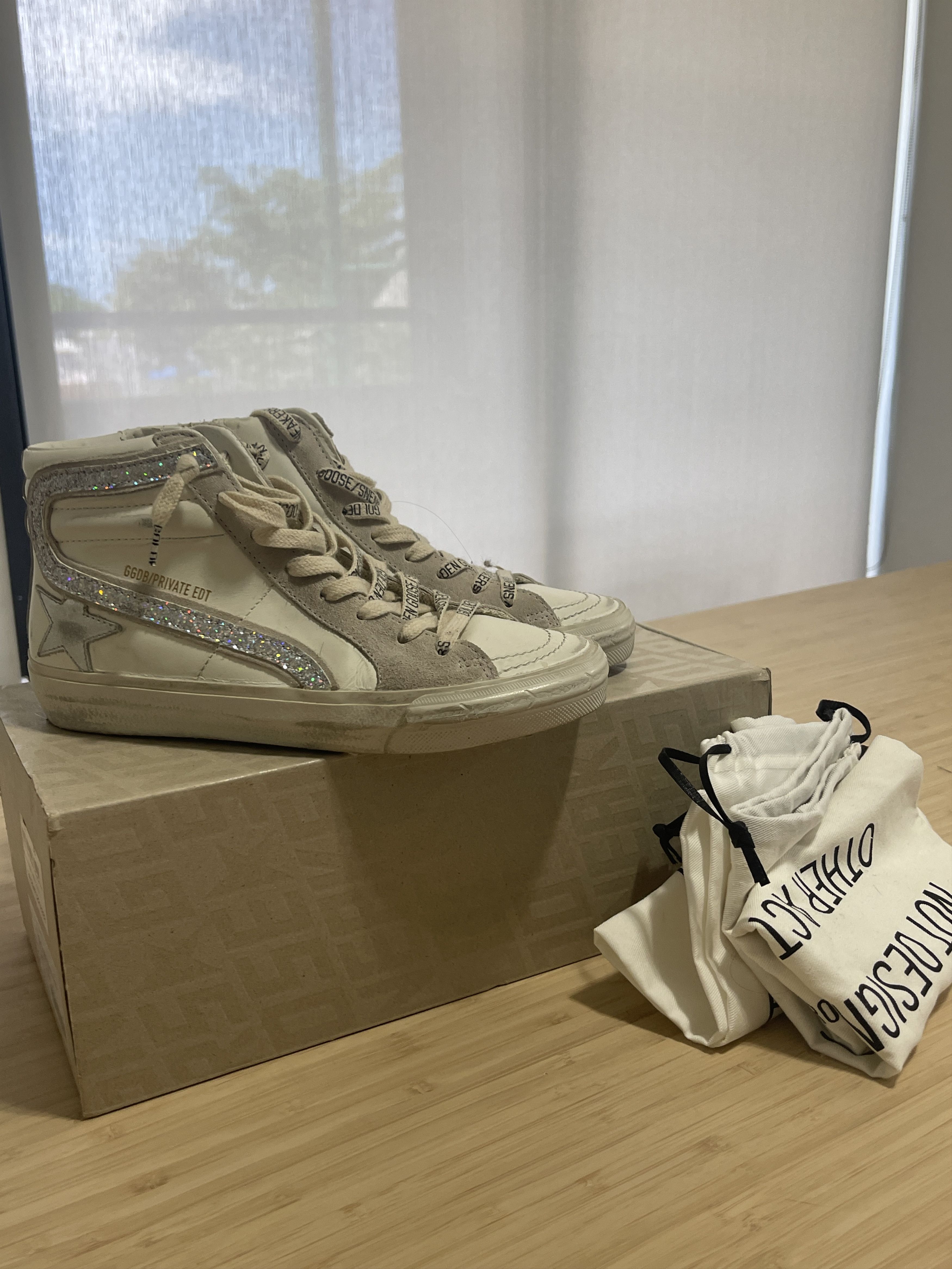 Golden Goose golden goose ssense exclusive slides size 36 / 6 Size US 5 / IT 35 - 8 Thumbnail