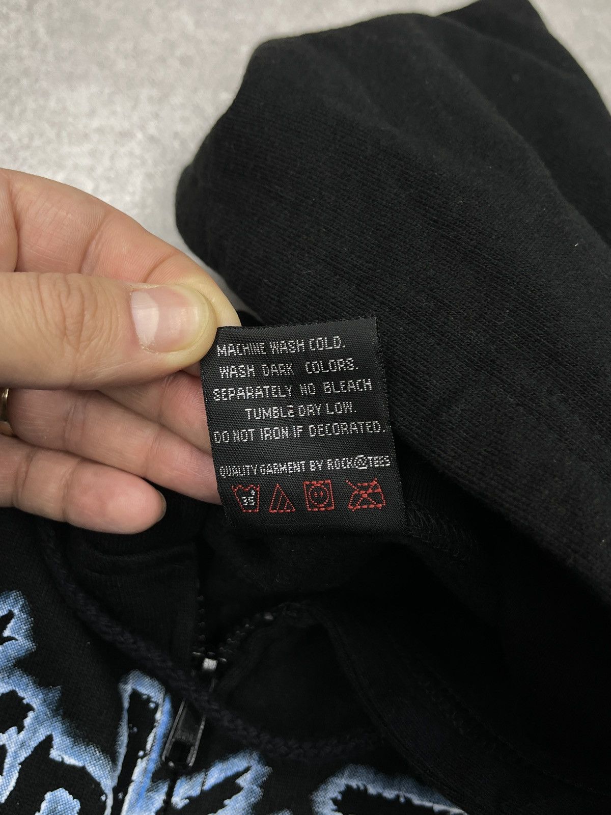 Slipknot Vintage Slipknot Zip Hoodie Black Big Logo Metal Rock Size US L / EU 52-54 / 3 - 13 Thumbnail