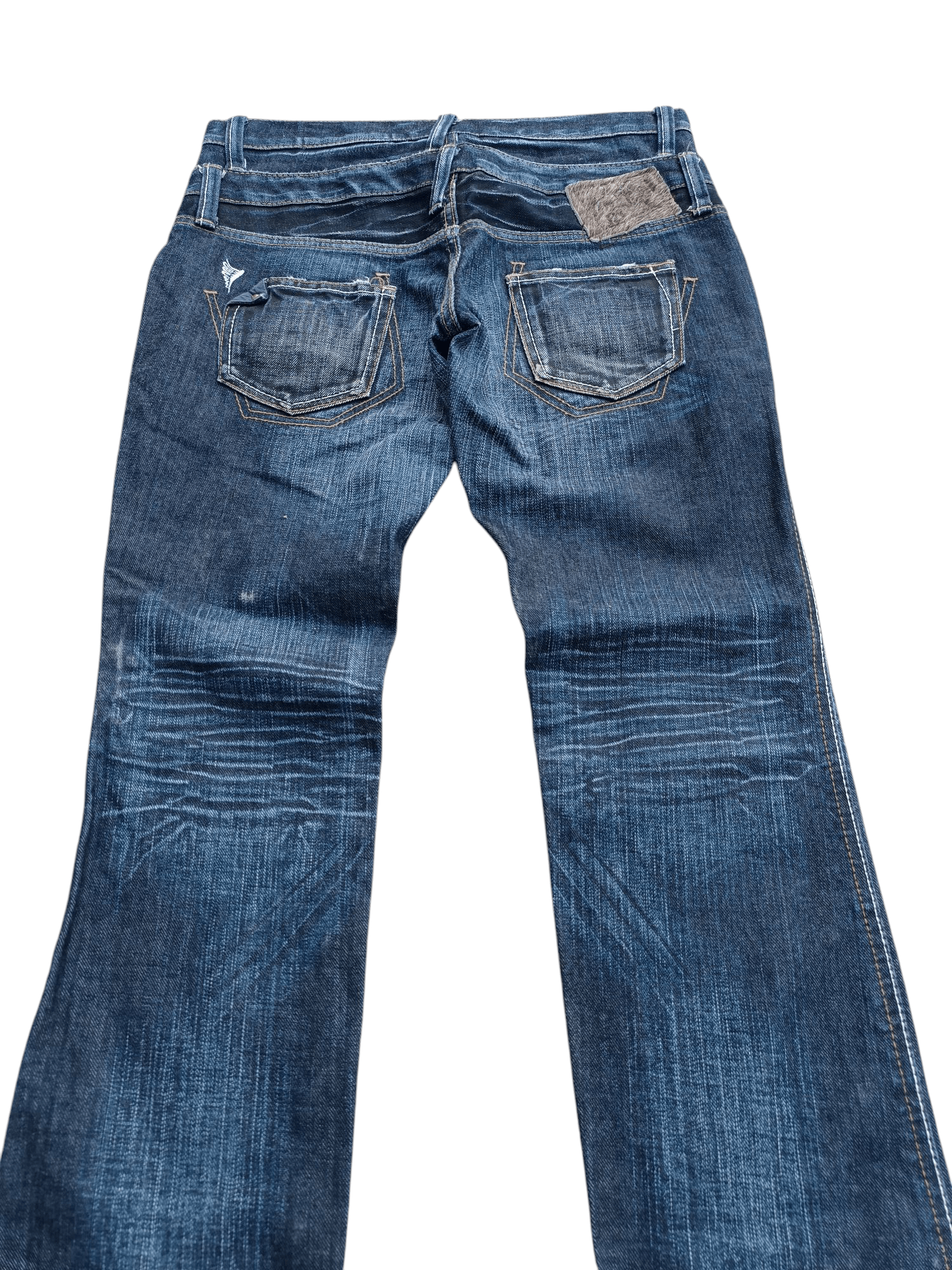 Japanese Brand Antgauge SP Platinium Double Waisted Denim E236 Size US 31 - 6 Thumbnail