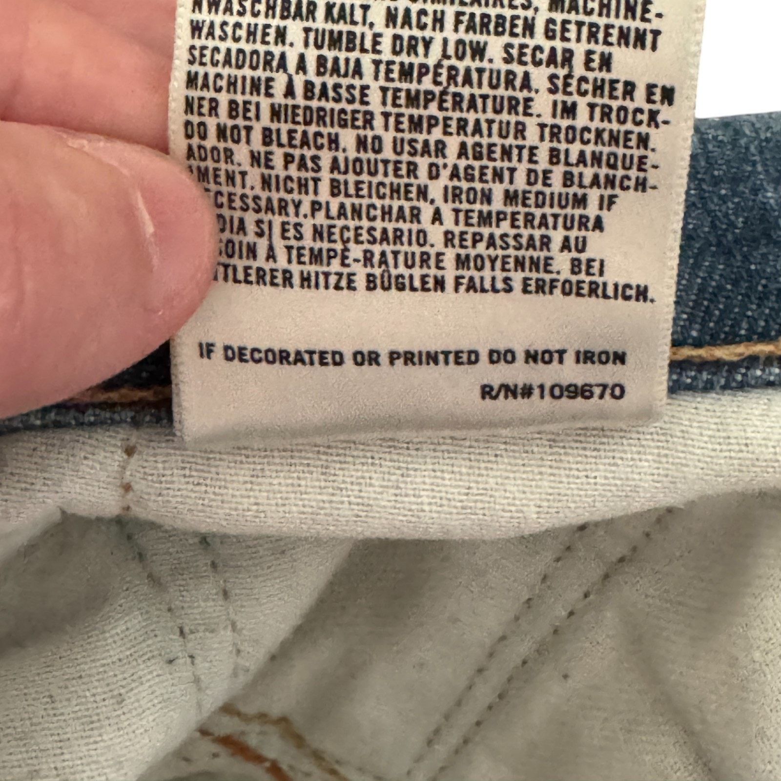 Citizens Of Humanity Citizens of Humanity Kelly Low Waist Cropped Jeans Size 29 Size 25" / US 0 / IT 36 - 15 Thumbnail