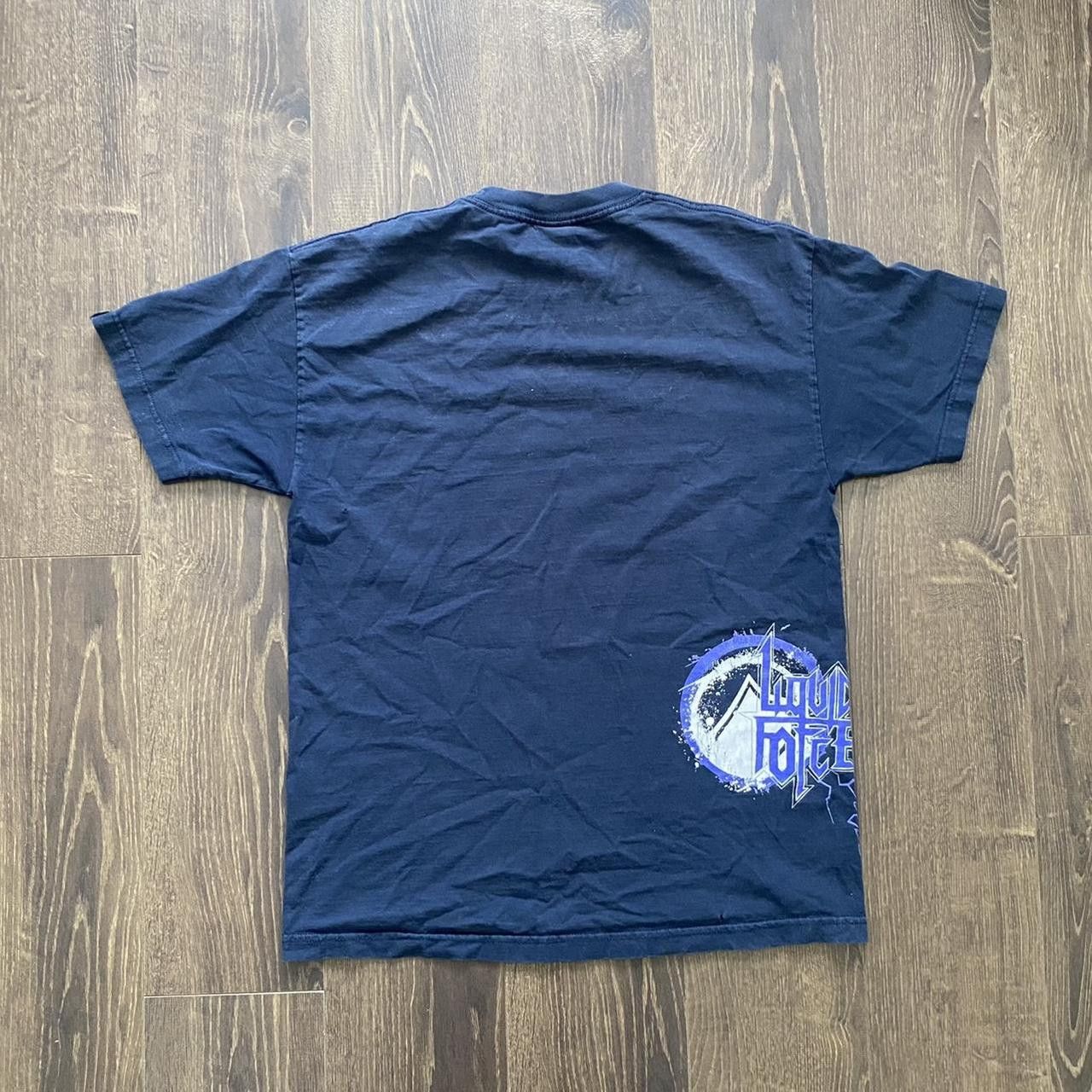 Vintage vintage 90s skater brand liquid force retro T-shirt Size US L / EU 52-54 / 3 - 4 Thumbnail