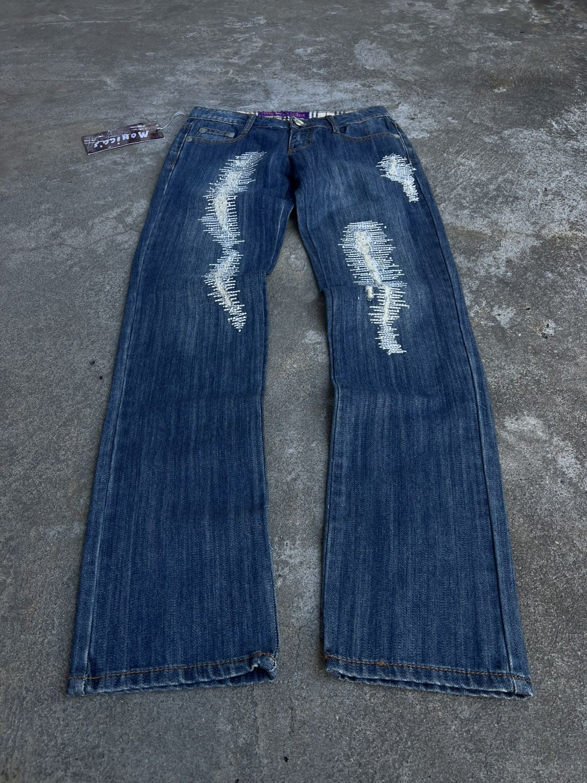 Hysteric Glamour × If Six Was Nine × Vintage RARE vintage If Six Was Nine style flared jeans Y2K Size US 30 / EU 46 - 1 Thumbnail