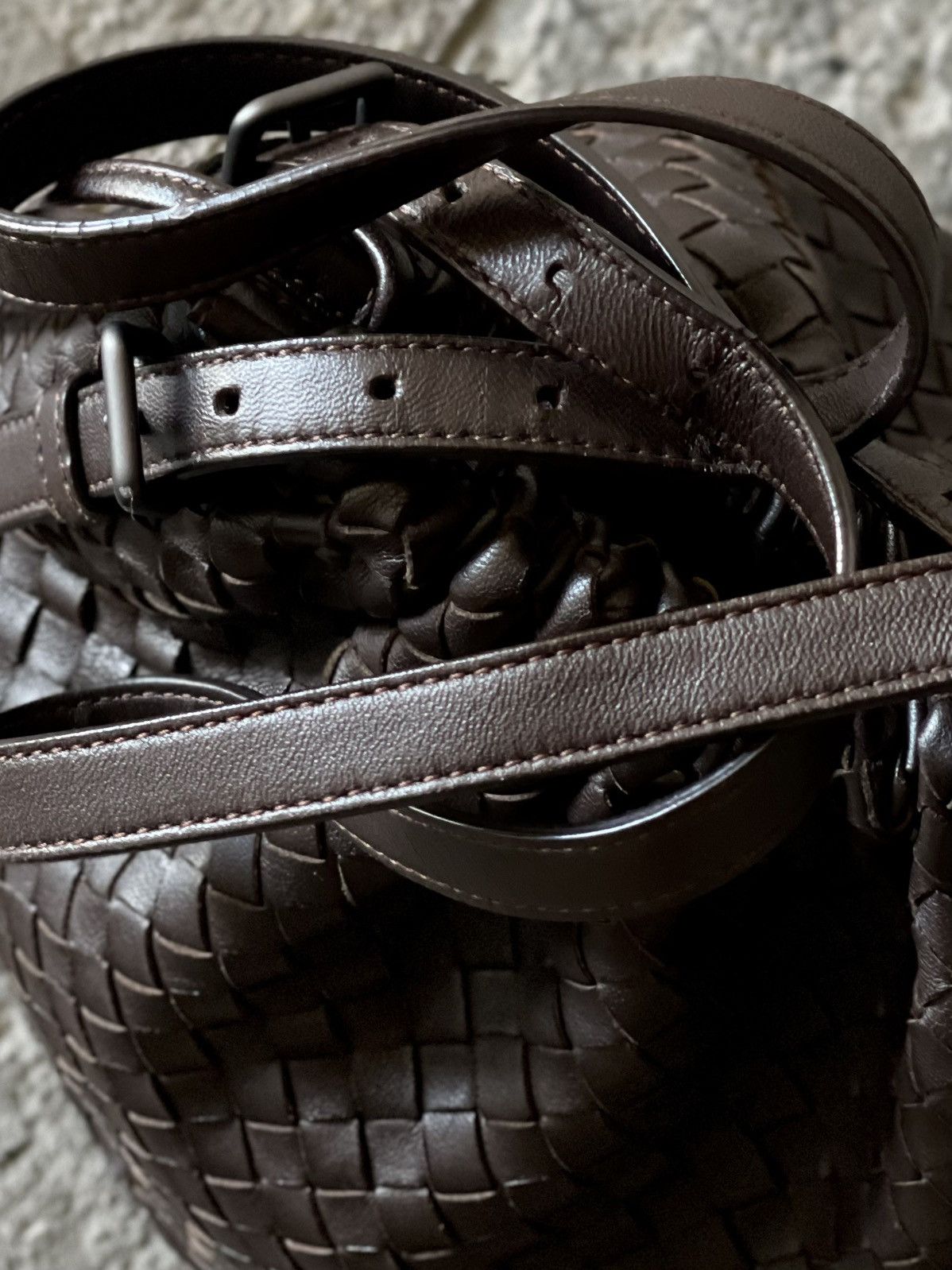 Bottega Veneta Bottega Veneta - Drawstring Tassel Bucket - Shoulder Bag Size ONE SIZE - 7 Thumbnail