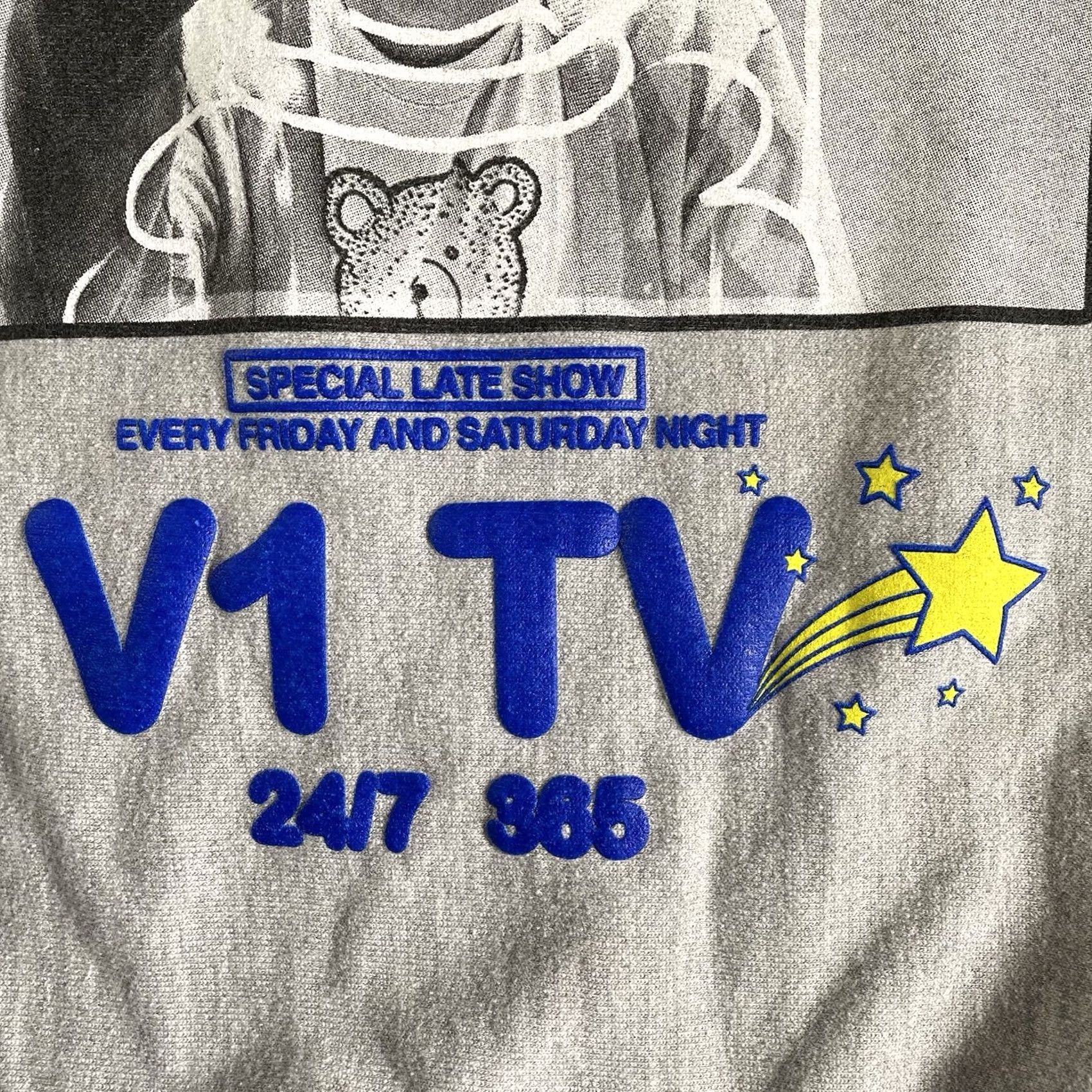 Champion AJ Mitchell Pullover Sweatshirt Mens Large Gray Pop Music V1 TV RARE Size US L / EU 52-54 / 3 - 5 Thumbnail