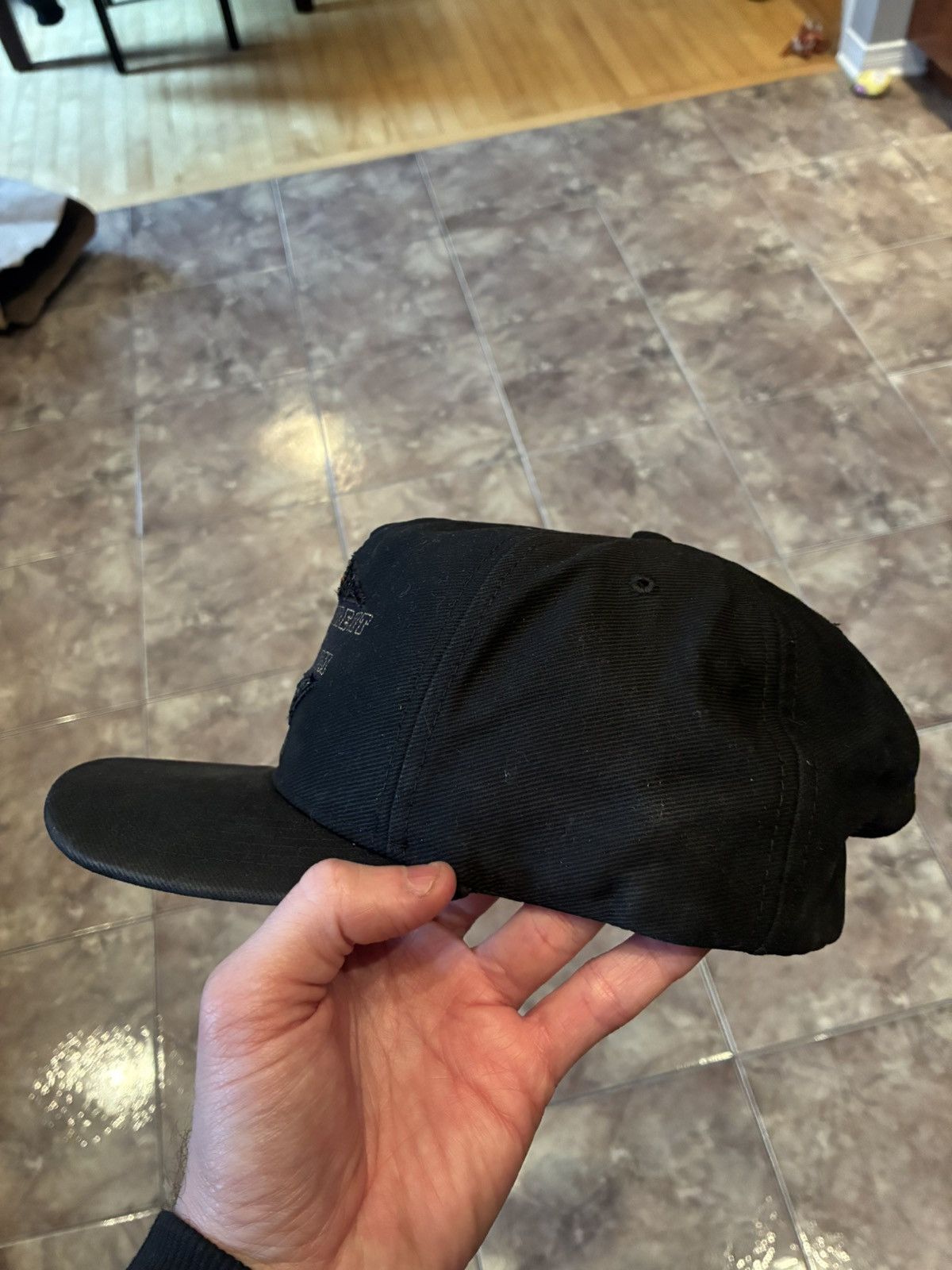 Saint Laurent Paris Saint Laurent Palladium Baseball Cap Size ONE SIZE - 2 Thumbnail