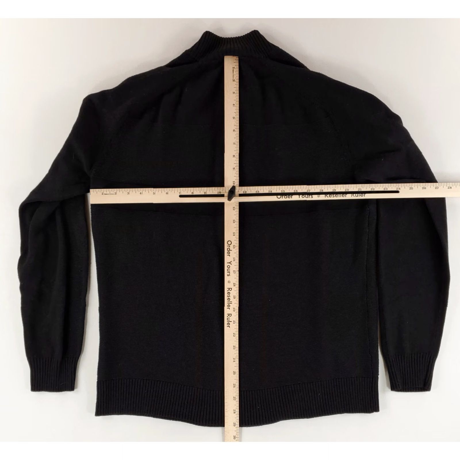 Smartwool SmartWool Ripple Ridge 1/4 Zip Black Wool Blend Sweater Mens XL Size US XL / EU 56 / 4 - 7 Thumbnail