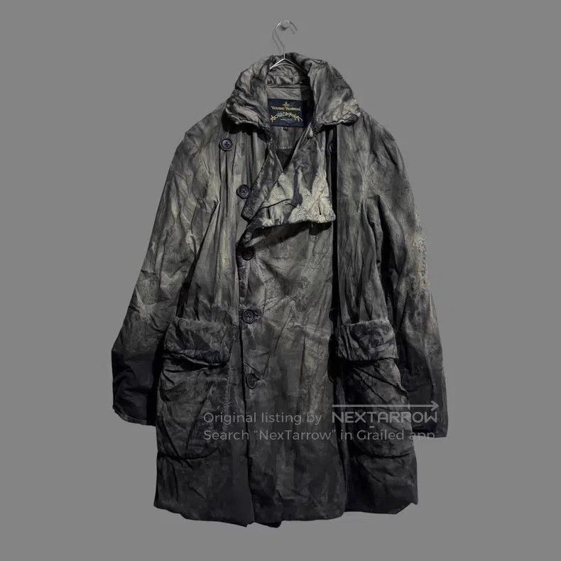Vivienne Westwood Vivienne Westwood Distressed Teddy Dyeing Technique Overco Size XS / US 0-2 / IT 36-38 - 2 Thumbnail