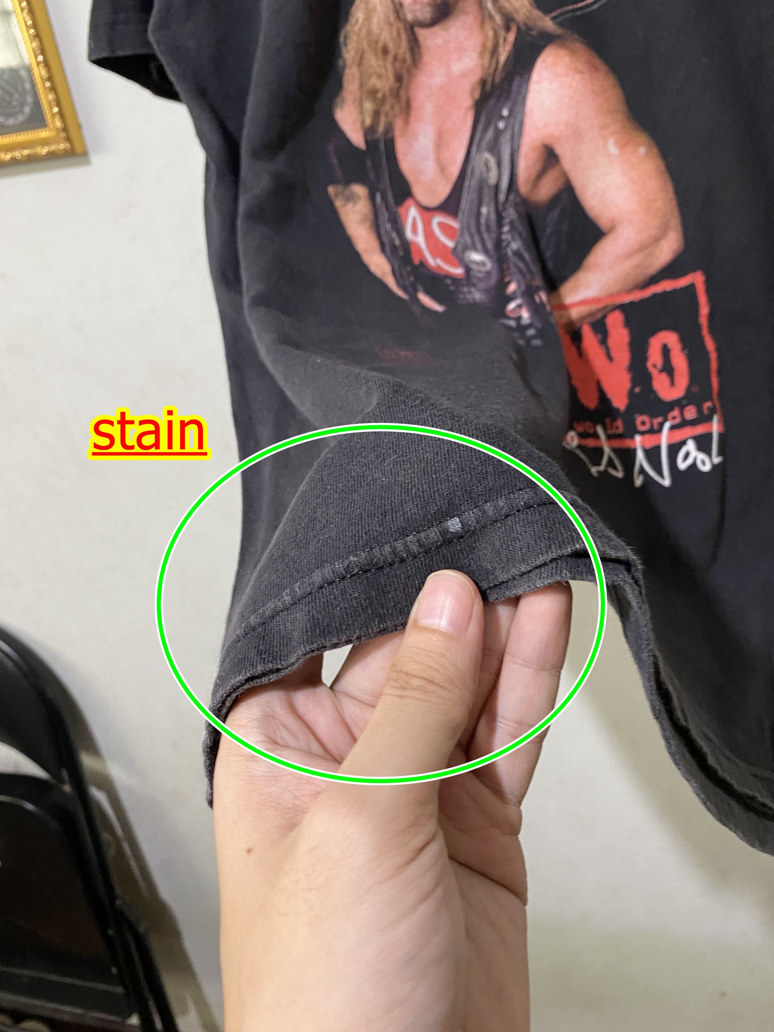 Vintage × WCW/nWo × WWF Vintage 90s Kevin Nash Shirt Size US S / EU 44-46 / 1 - 7 Thumbnail
