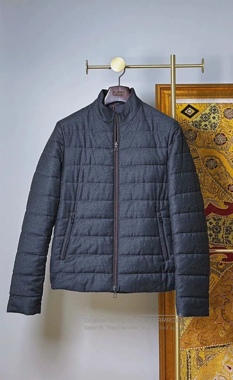 Loro Piana LoroPiana Wool Blend Bomber Jacket. Size US S / EU 44-46 / 1 - 1 Thumbnail