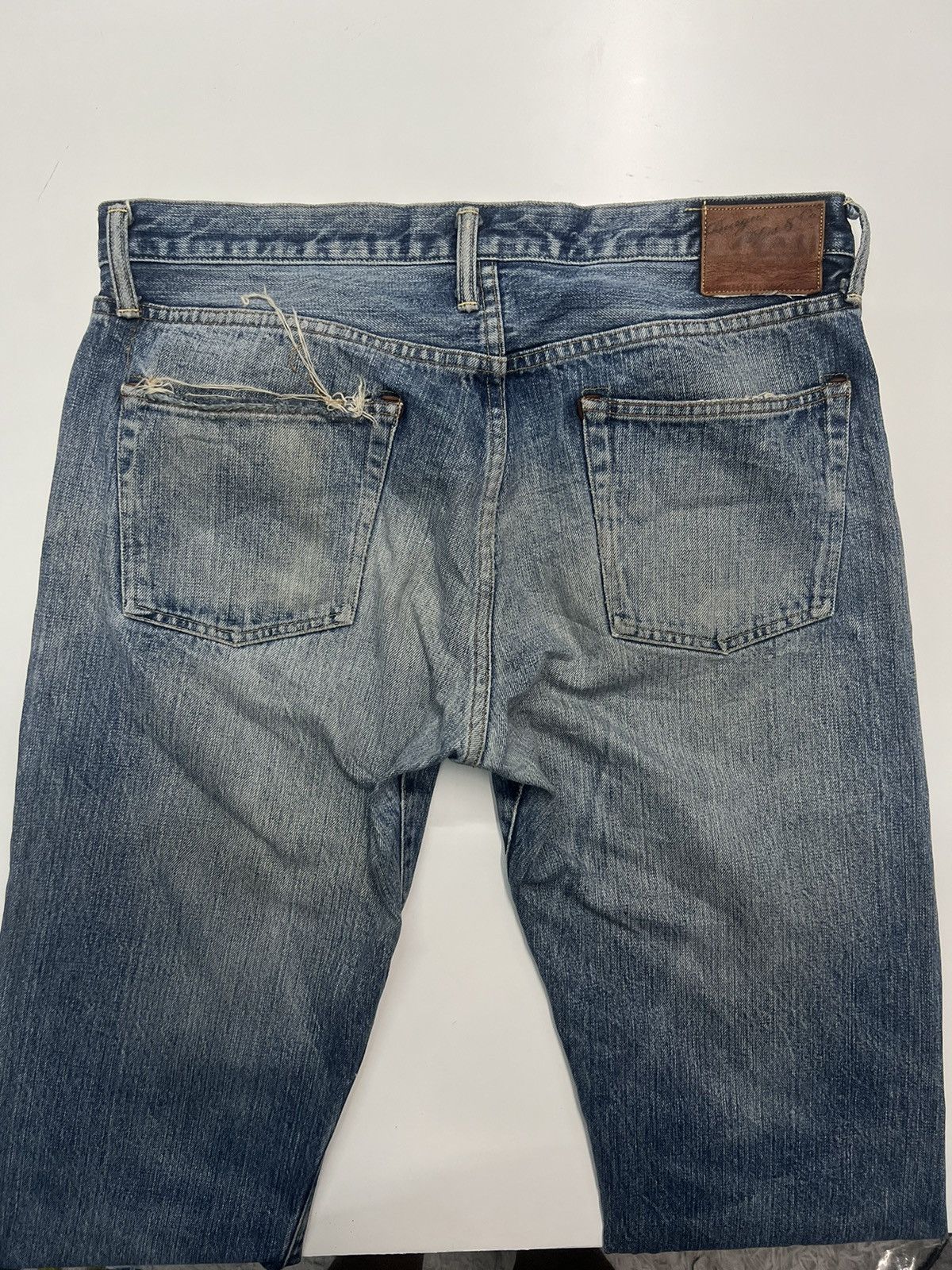 Burgus Plus BURGUS PLUS SELVEDGE DENIM SIZE 34 Size US 34 / EU 50 - 7 Thumbnail