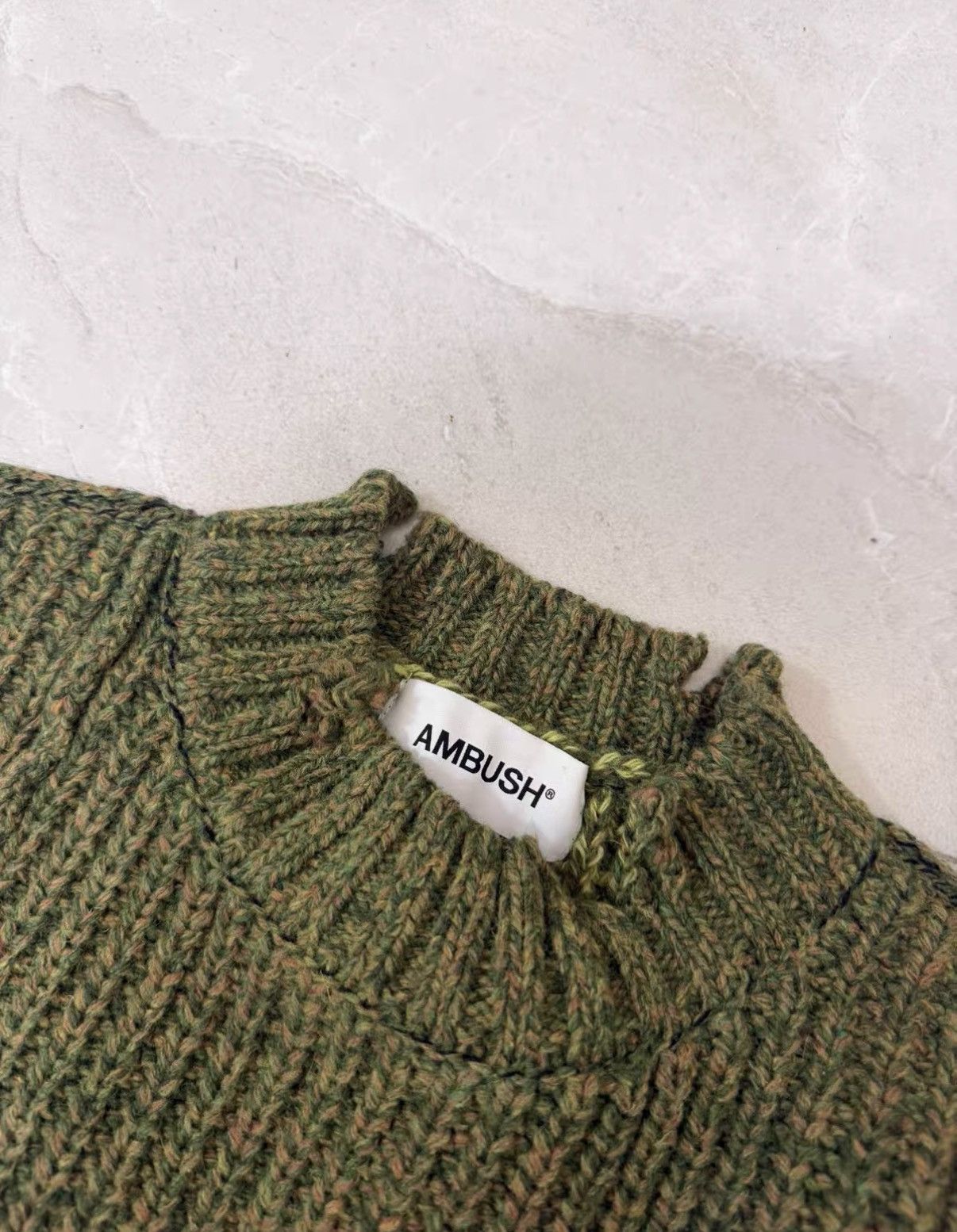 Ambush Design Ambush Distressed Sweater J34 Size US S / EU 44-46 / 1 - 5 Thumbnail