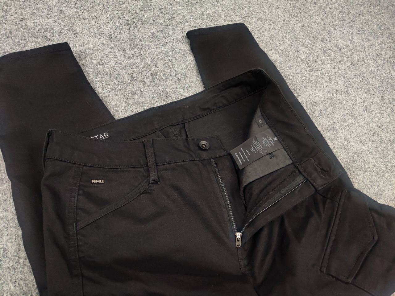 G-Star G Star raw Rovic dc mid skinny Cargo black Pants Womens Size 27" / US 4 / IT 40 - 12 Thumbnail