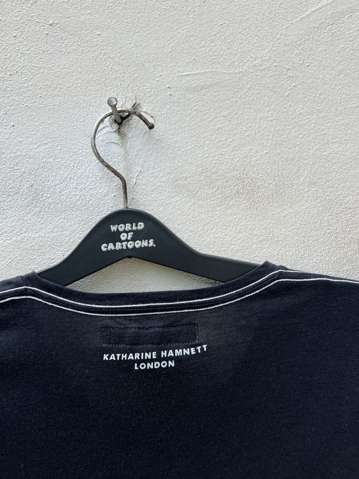 Katharine Hamnett London Vintage Katherine Hamnett London Clean Up Or Die t shirt Size US S / EU 44-46 / 1 - 12 Thumbnail