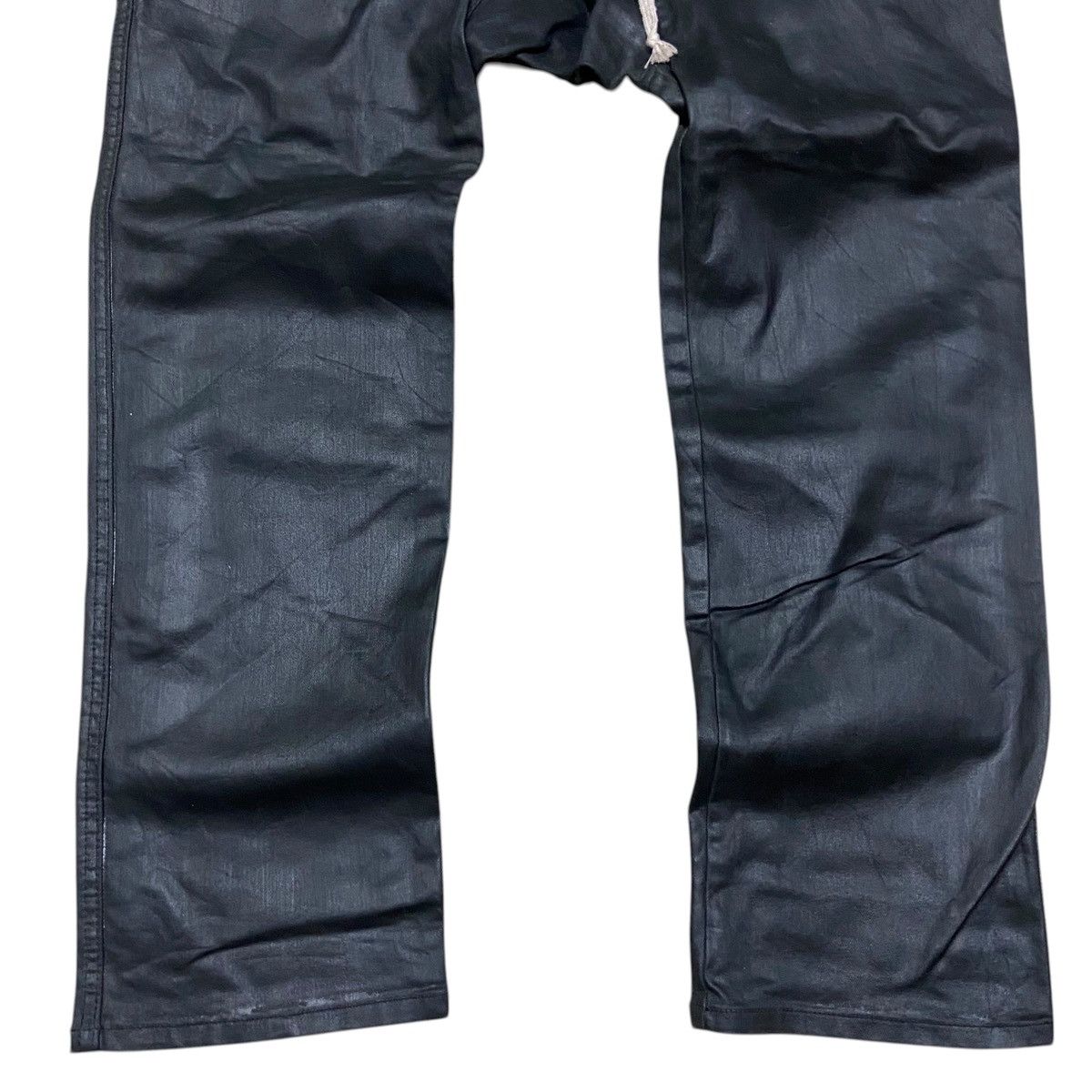 Japanese Brand Attentionrow Cargo Drawstring Drop Cotch Waxed Longpants Size US 30 / EU 46 - 3 Thumbnail