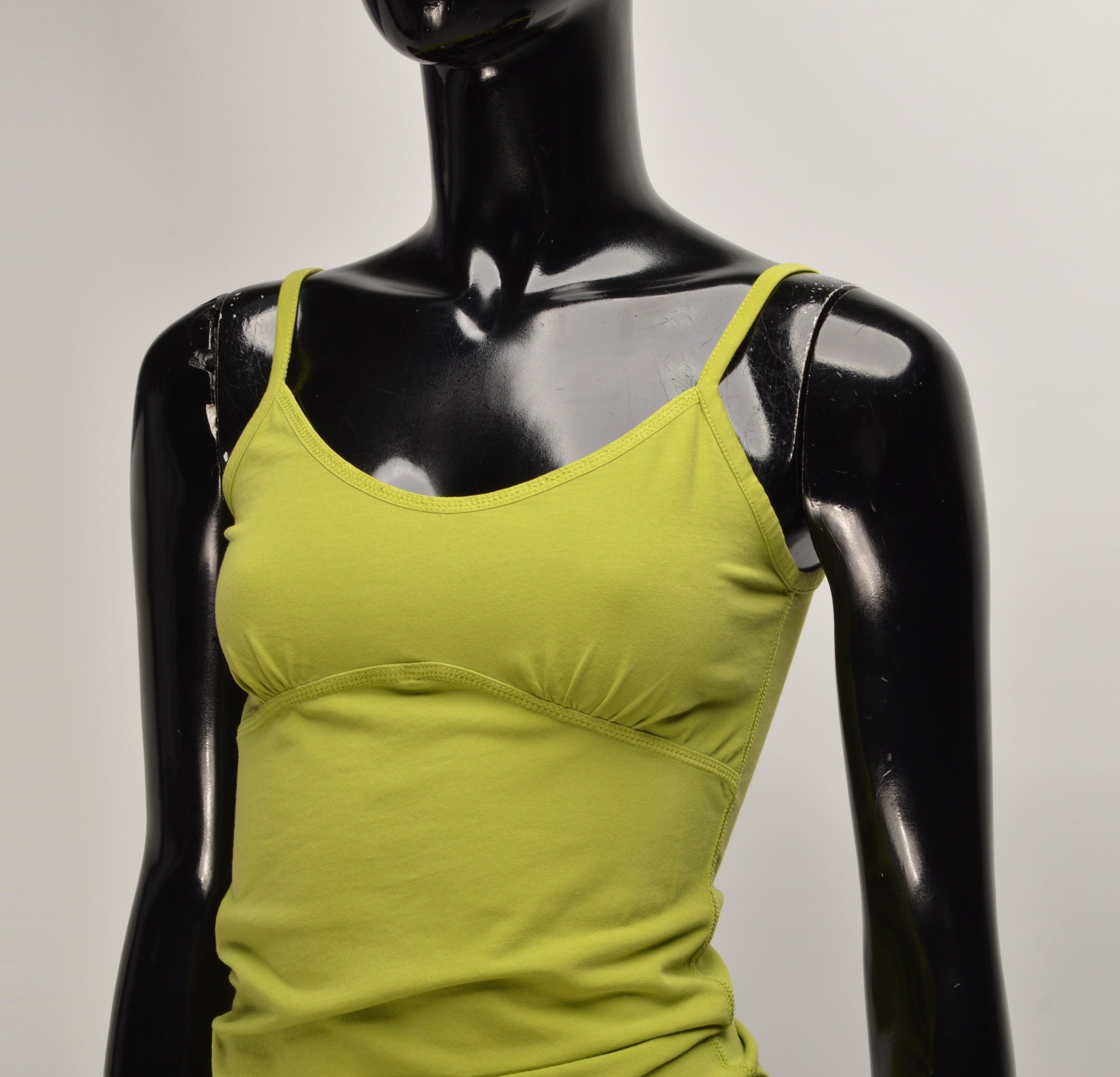 Other Nile Atelier Y2K Garment Dyed Green Babydoll Cami Top Size XS / US 0-2 / IT 36-38 - 2 Thumbnail