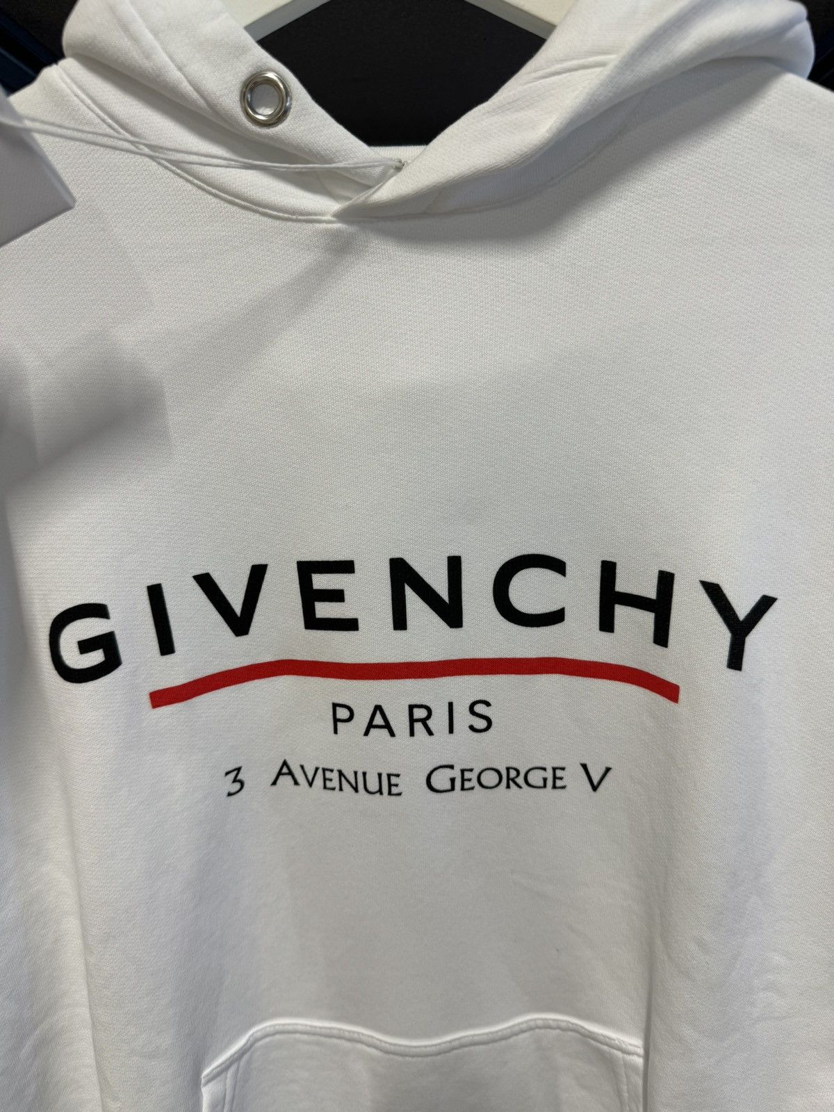 Givenchy Givenchy Logo Hoodie NEW 1100$ Size US M / EU 48-50 / 2 - 2 Thumbnail