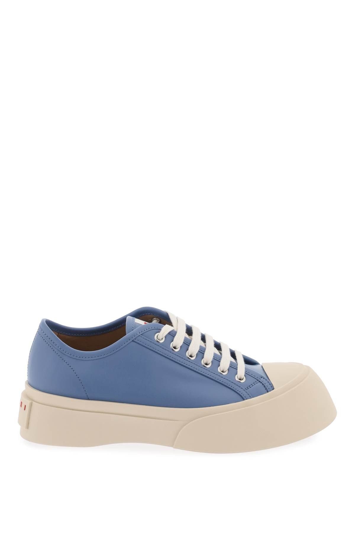 image of Marni Leather Pablo Sneakers in Opal, Women's (Size 10)