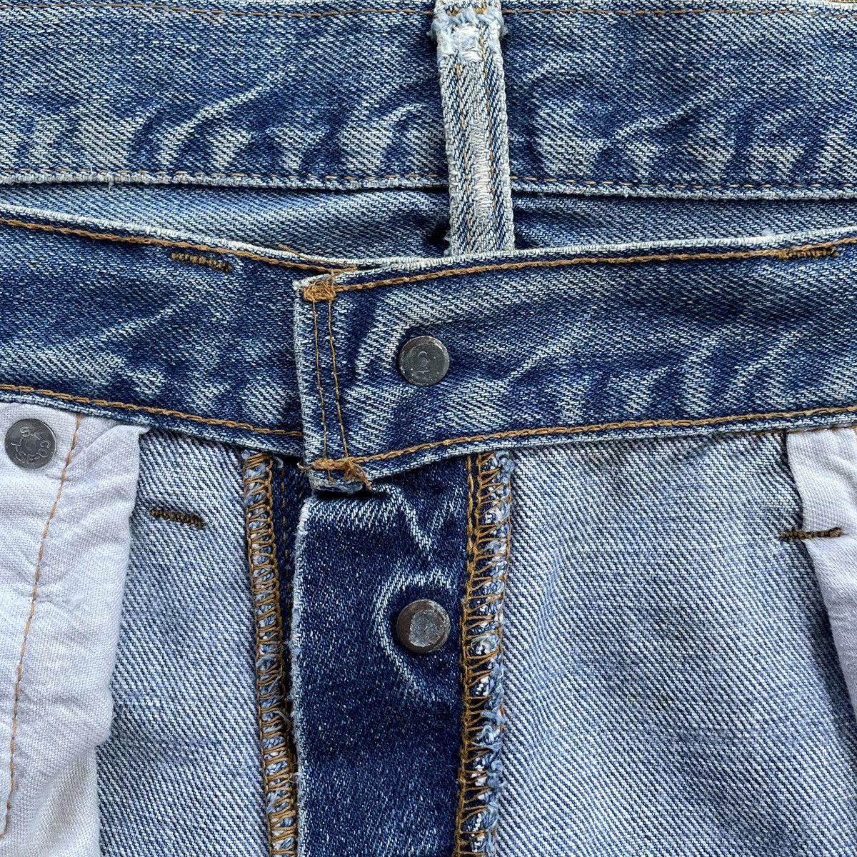 Levi's Thrashed Vintage Levi's 501 Rindem Button 6 Distressed Jeans Size US 34 / EU 50 - 6 Thumbnail
