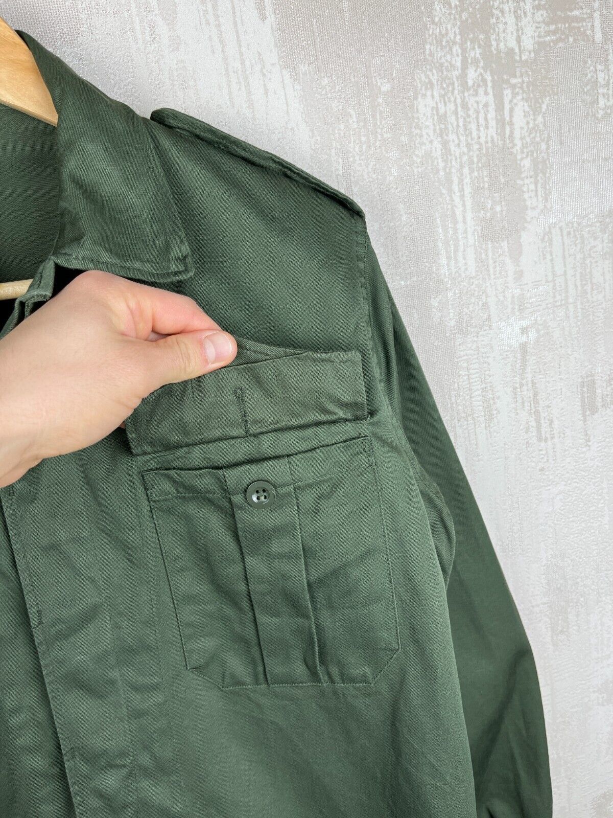 Other Vintage Begetex 1978 Military Officer's Long Sleeve Shirt Size US S / EU 44-46 / 1 - 4 Thumbnail