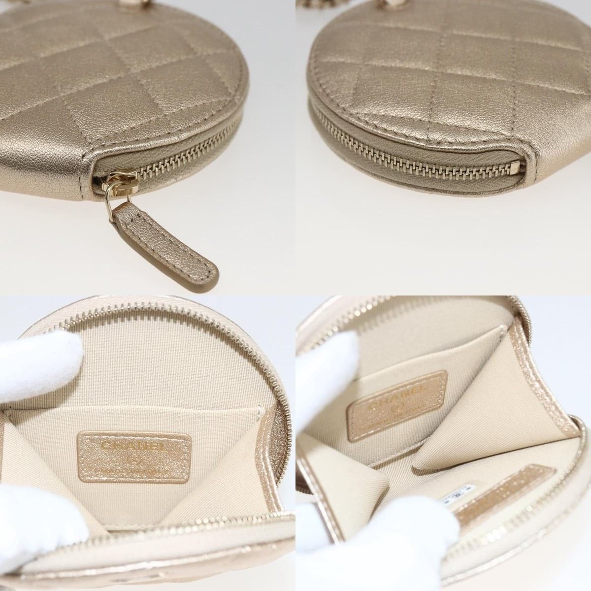 Chanel Chanel Matelasse Air Pods Case Coin Purse Size ONE SIZE - 6 Thumbnail