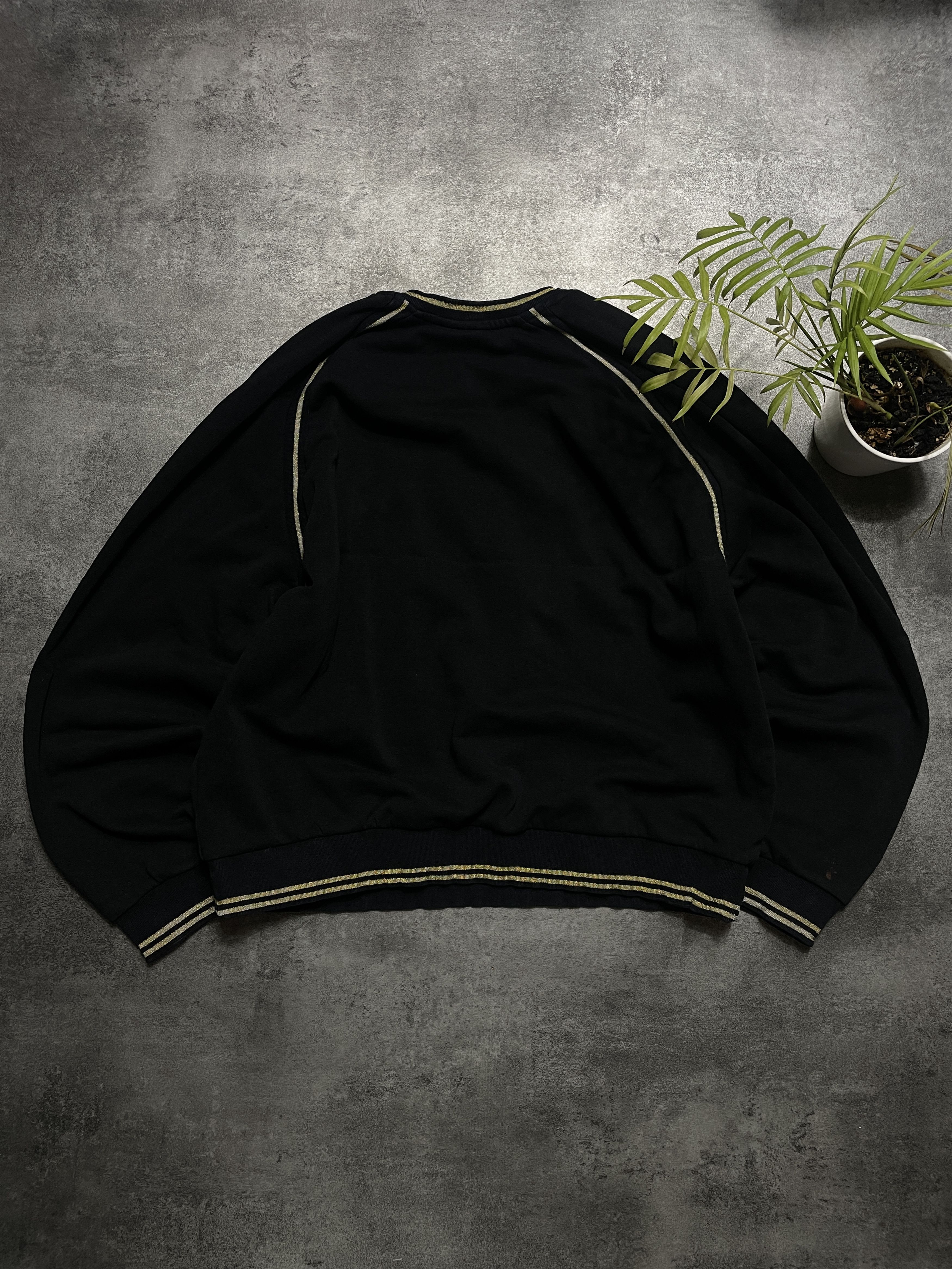 Fila ❗️RARE❗️Fila Vintage Y2K Boxy Fit Sweatshirt Gold Logo Size US S / EU 44-46 / 1 - 6 Thumbnail