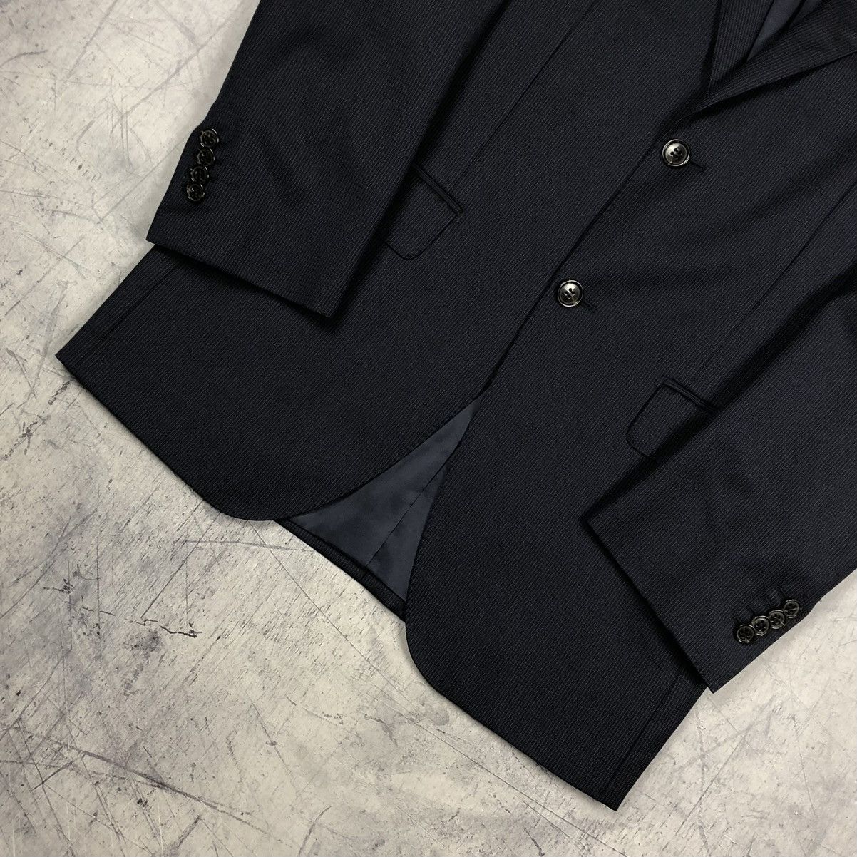Designer Vintage Suitsupply Super 110 Pure Wool Blazer Sport Coat Size 46R - 5 Thumbnail