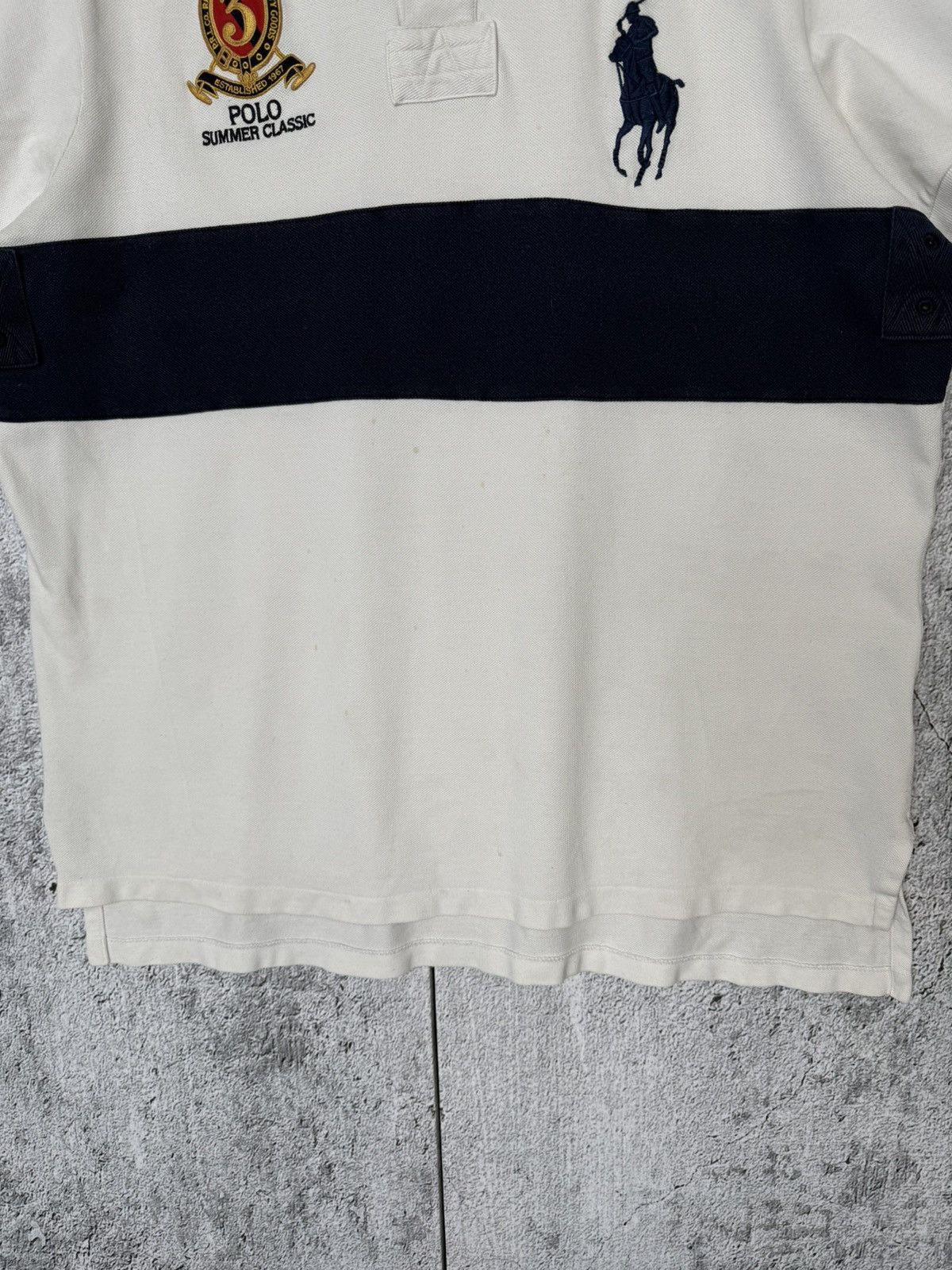Polo Ralph Lauren Polo Ralph Lauren Summer Classic Crest RLPC Polo T-Shirt Size US XL / EU 56 / 4 - 9 Thumbnail