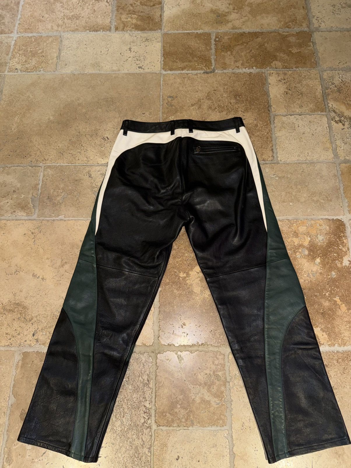 Martine Rose × Supreme Supreme Martine Rose Leather Biker pants Size US 32 / EU 48 - 2 Thumbnail