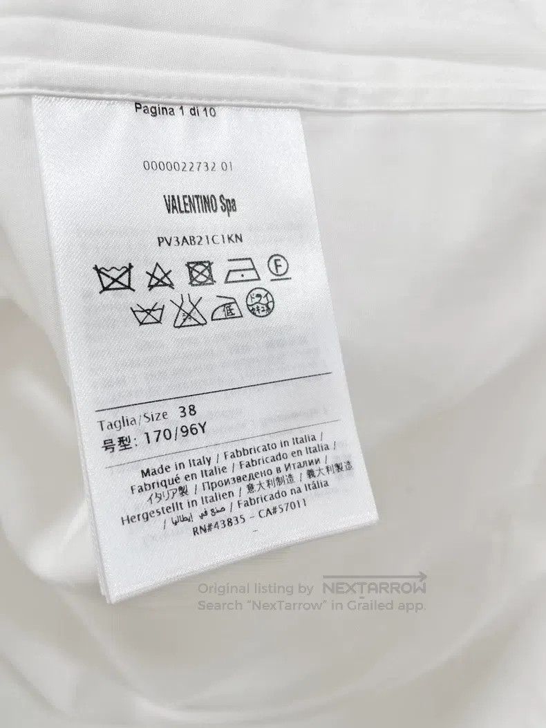 Valentino Valentino Shirt Size US XS / EU 42 / 0 - 6 Thumbnail