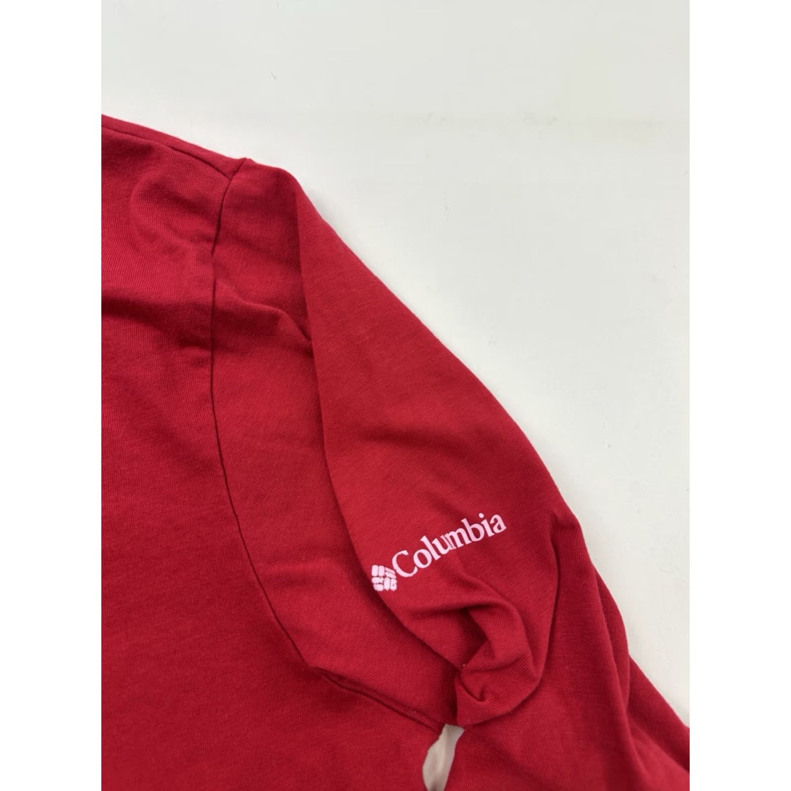 Vintage Columbia Shirt Womens XL Red Sleeping Bear Pajama Top Long Sleeve Size XL / US 12-14 / IT 48-50 - 3 Thumbnail