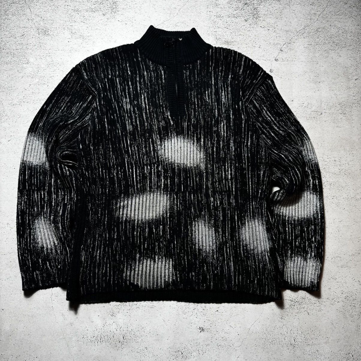 Japanese Brand × Vintage Vintage japanese Avant Garde Chain mail Style sweater y2k Size US L / EU 52-54 / 3 - 1 Thumbnail