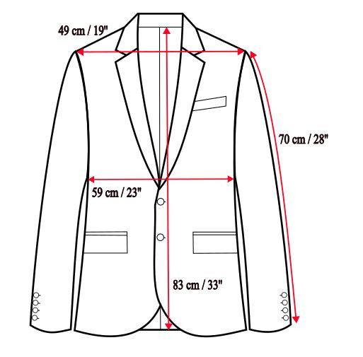Suitsupply La Spalla Wool Blazer Size 4XL (EU:118; UK:50; US:50L) Size 50L - 5 Thumbnail