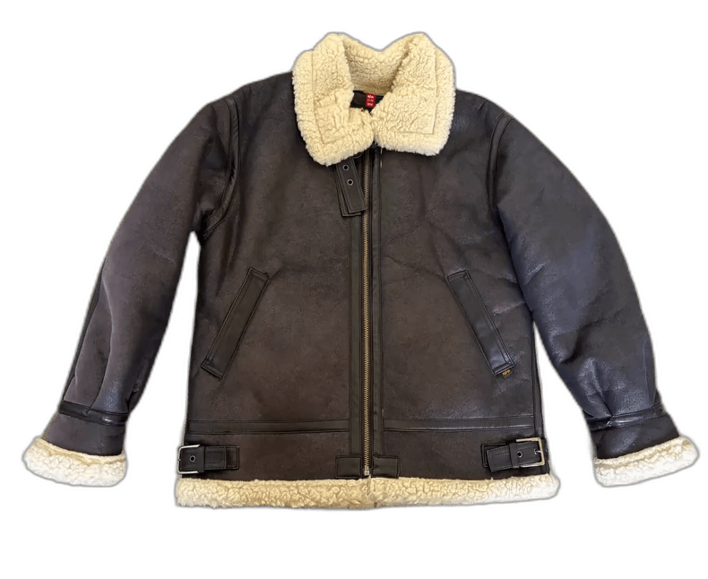 Yohji Yamamoto Alpha B-3 Flight Jacket with Shearling Trim Size L / US 10 / IT 46 - 1 Thumbnail
