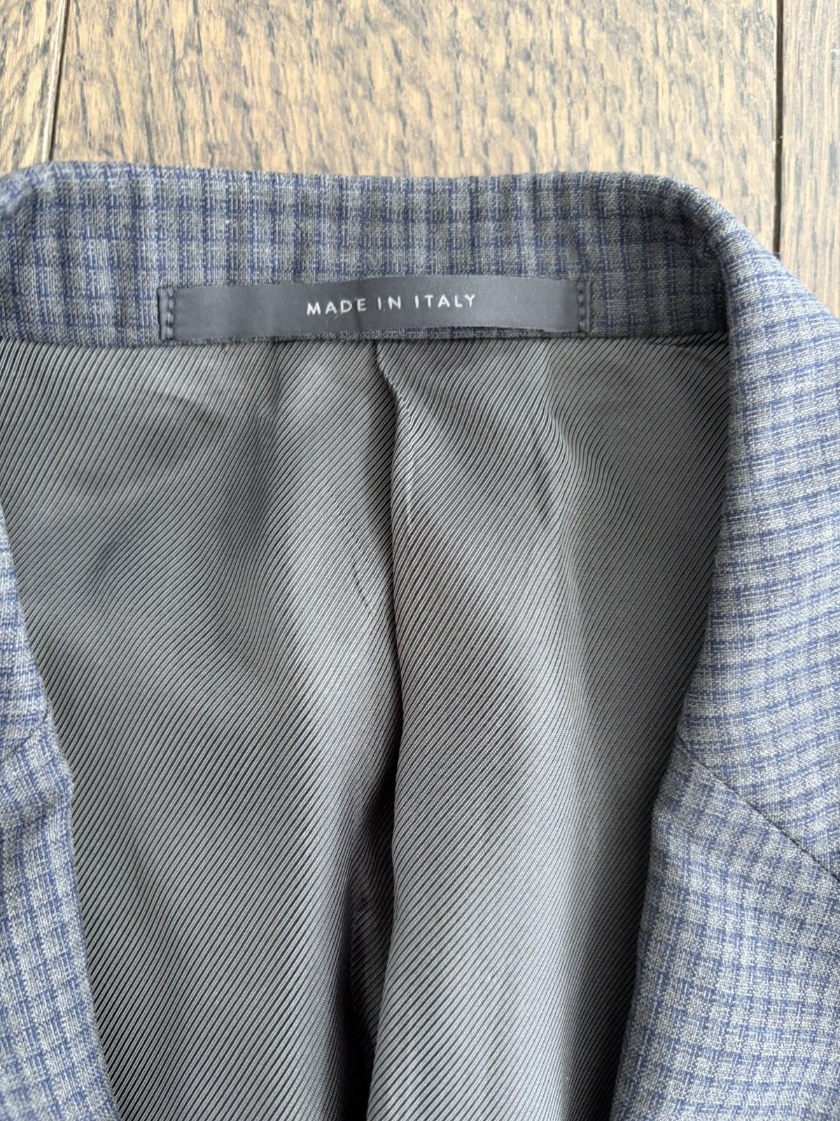 Pal Zileri Pal Zileri Blue/Grey Suit Size 38R - 3 Thumbnail
