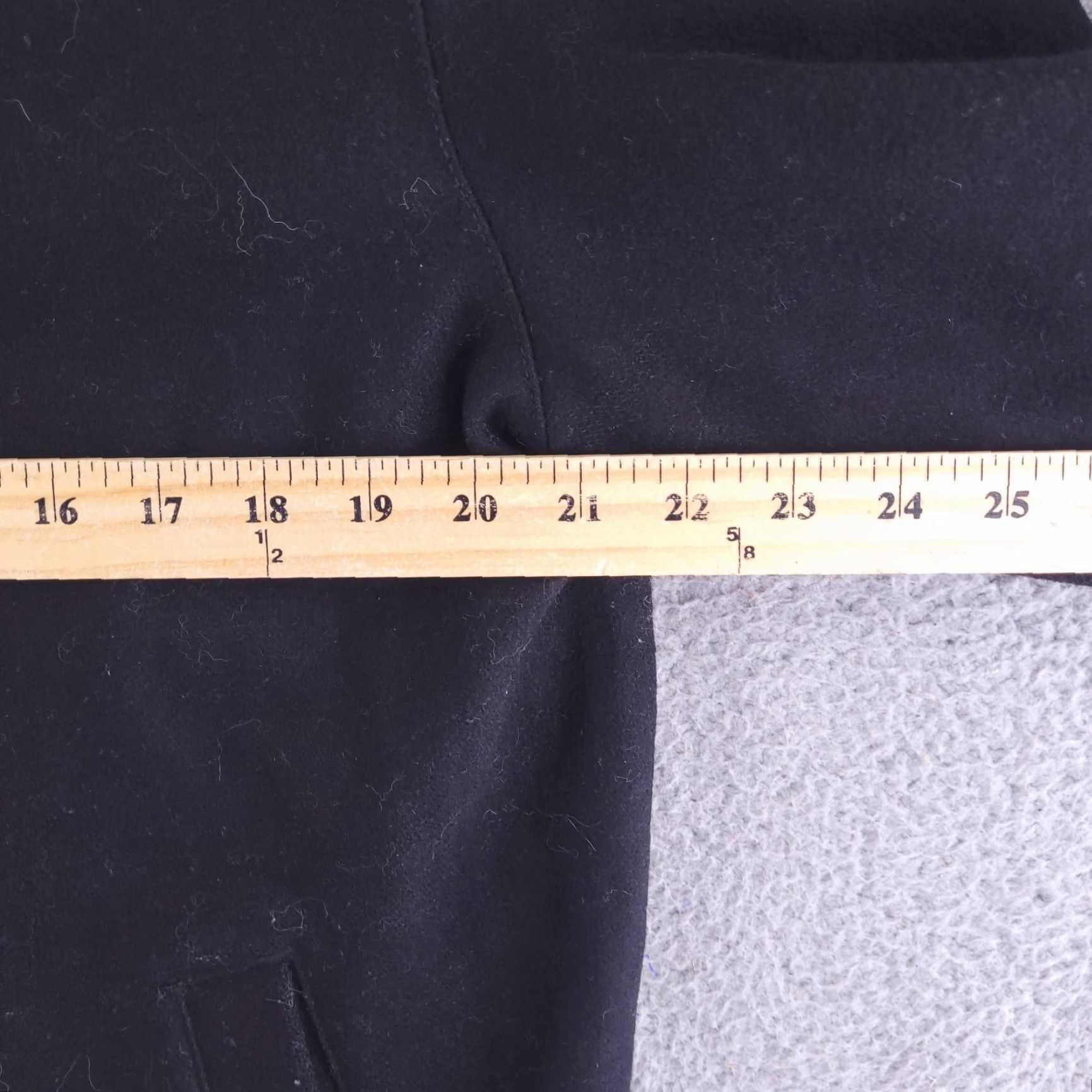 Gap Old Navy Coat Mens Medium Black Wool Zip Quilted Size US M / EU 48-50 / 2 - 7 Thumbnail