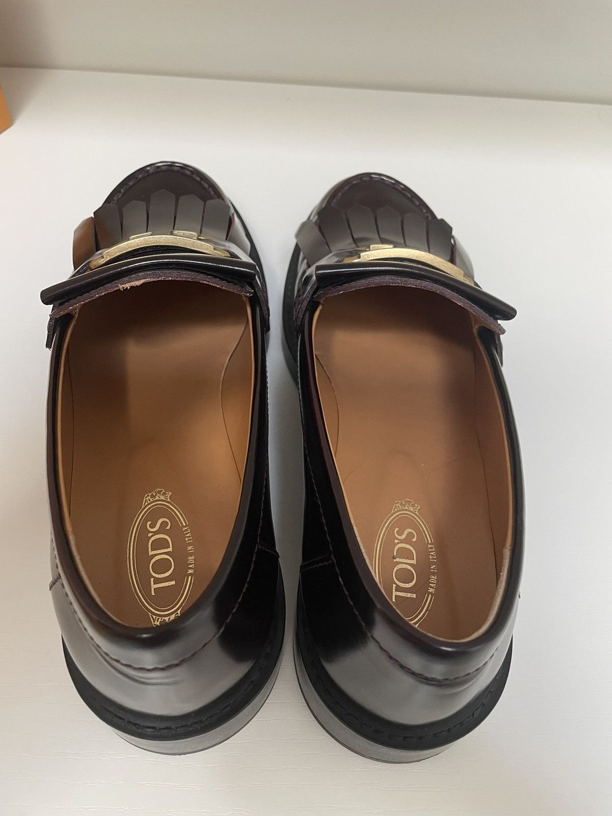 Tod's Tod's purple loafers never worn Size US 8.5 / IT 38.5 - 2 Thumbnail