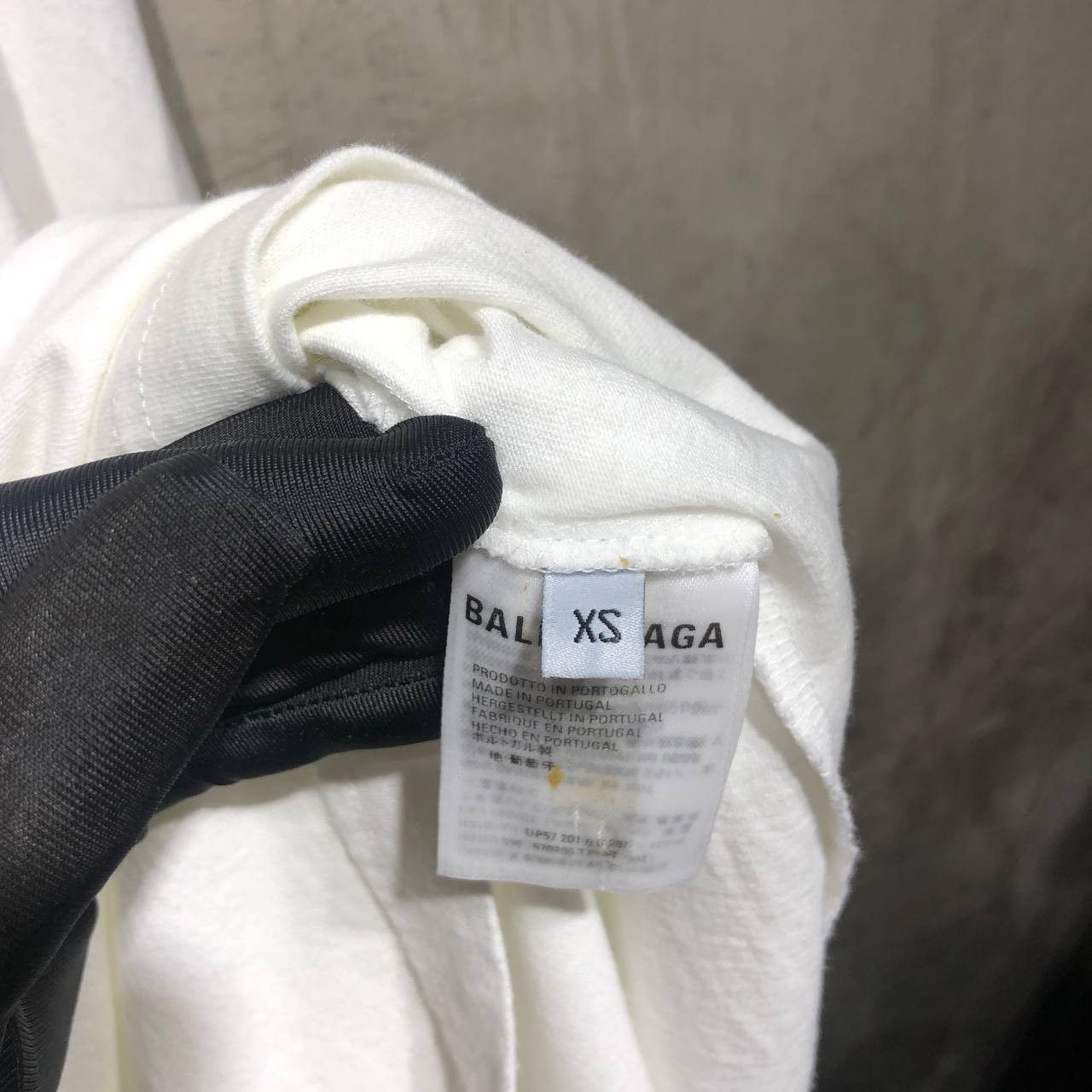 Balenciaga Balenciaga Logo Tattoo Embroidered tee Size US L / EU 52-54 / 3 - 9 Thumbnail
