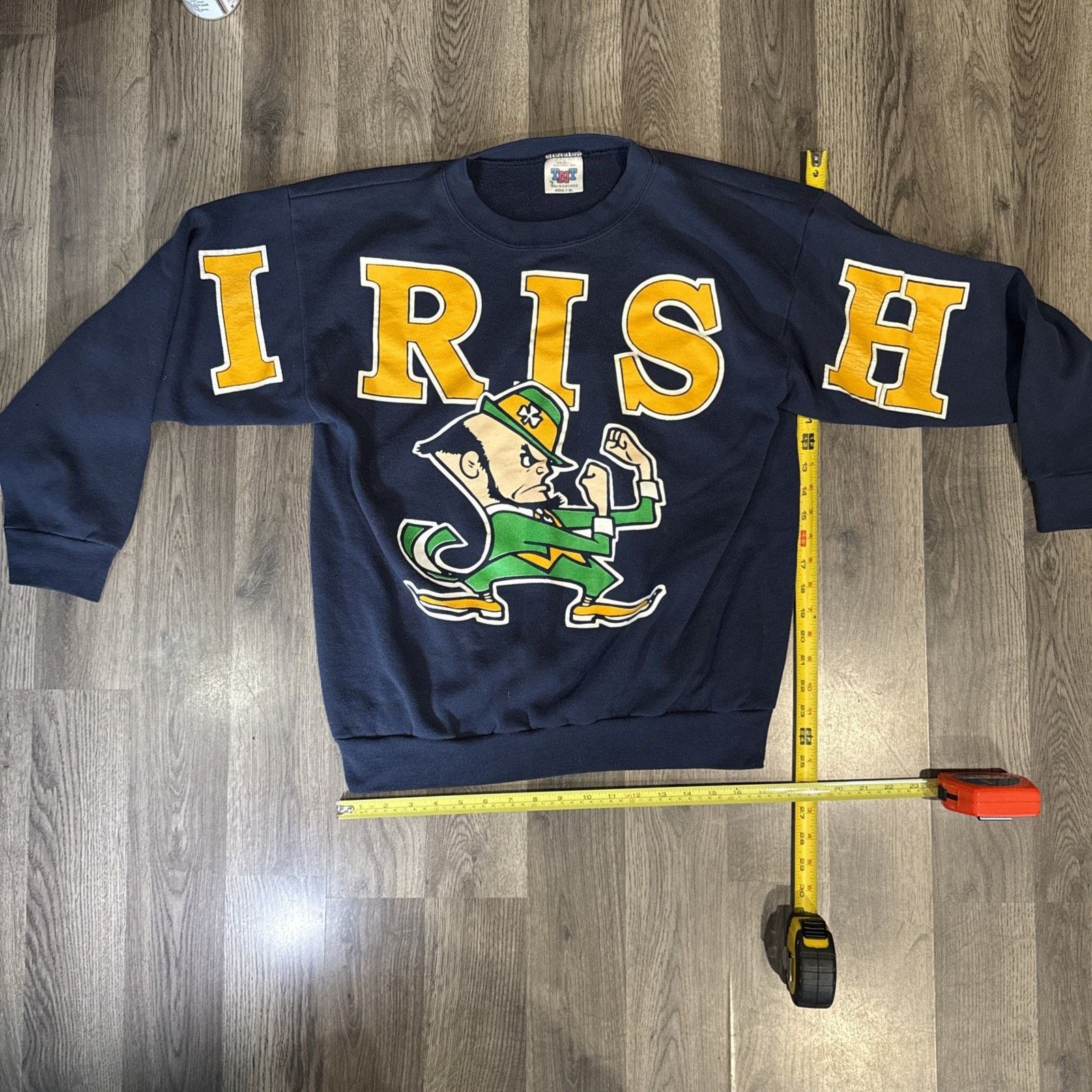 Other Vintage Notre Dame Fighting Irish TNT Crewneck Sweatshirt ☘️ Size US XL / EU 56 / 4 - 1 Thumbnail