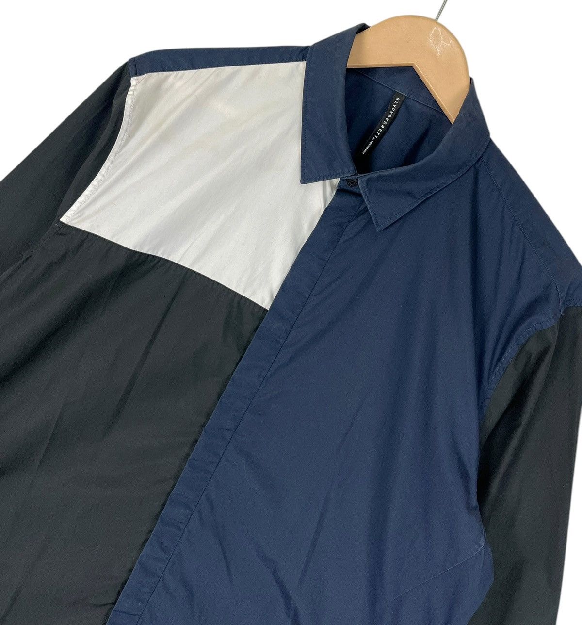Black Barrett × Designer × Neil Barrett Black Barrett by Neil Barrett Slim Fit Button Up Size US XL / EU 56 / 4 - 7 Thumbnail