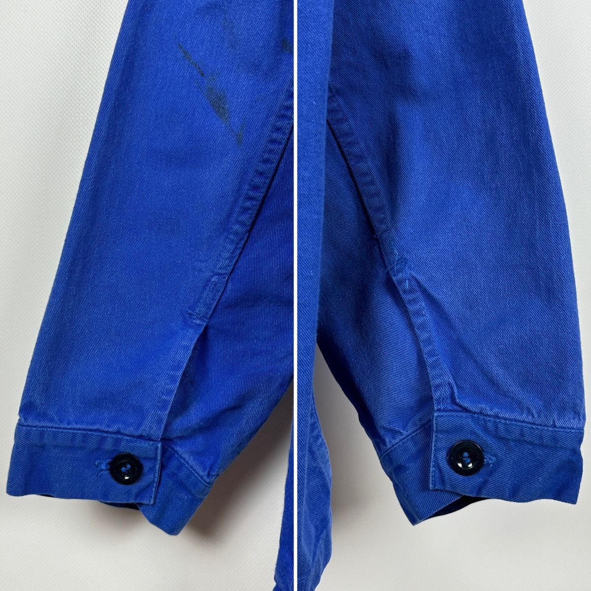 Le Laboureur 80s Vintage Lutteurs French Workwear Sanfor Chore Jacket Size US M / EU 48-50 / 2 - 21 Thumbnail