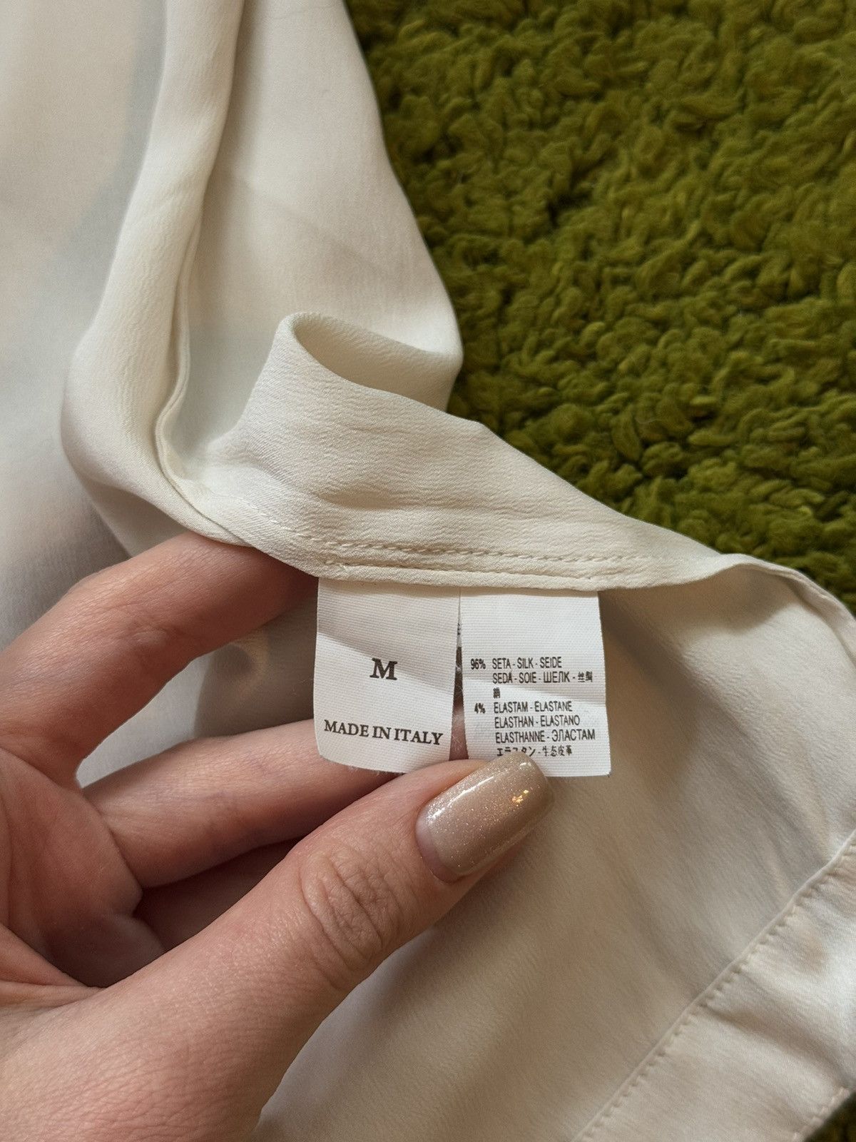 Brunello Cucinelli × Designer Brunello Cucinelli luxury silk blouse Size M / US 6-8 / IT 42-44 - 5 Thumbnail