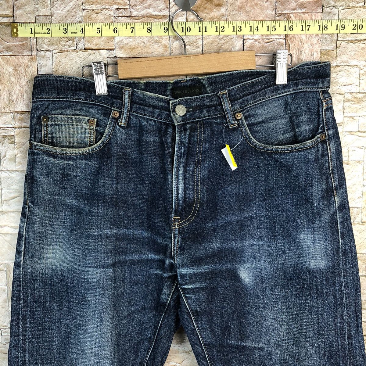 Uniqlo Uniqlo Jeans Blue Denim Pants #7573 Size US 33 - 5 Thumbnail