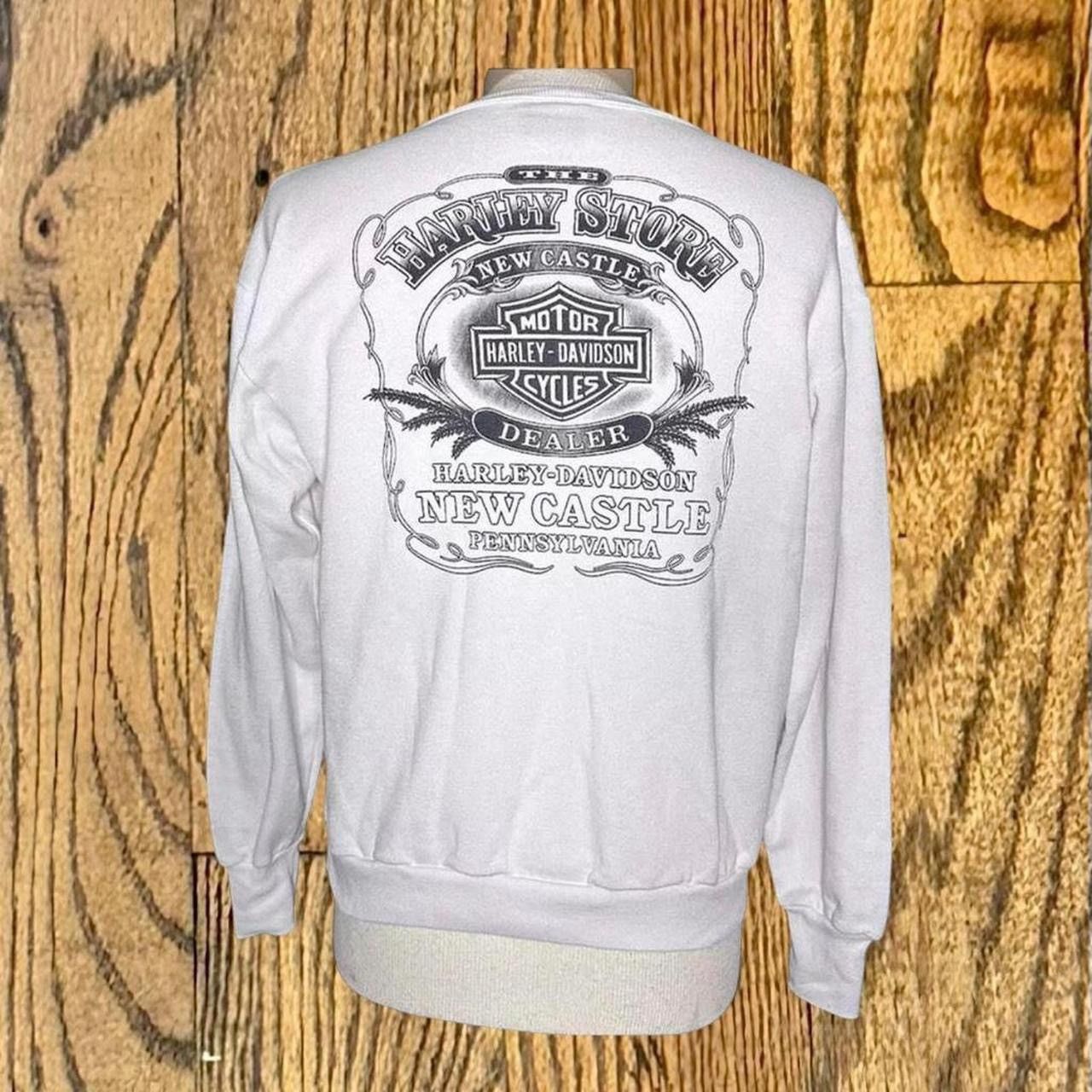 Harley Davidson Vintage Harley Davidson 3D Emblem Wolf Sweatshirt Size US L / EU 52-54 / 3 - 2 Thumbnail