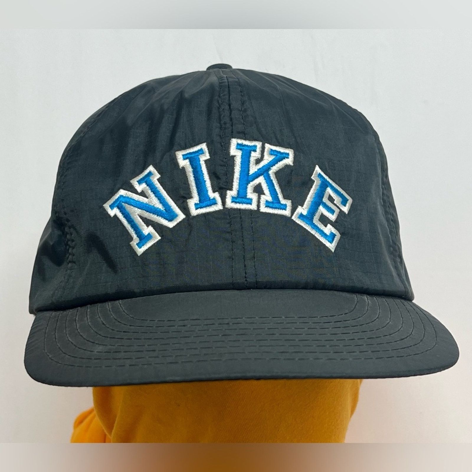 Nike VTG Nike Hat SnapBack Spell Out Nylon Rare 80s 90s CLEAN Size ONE SIZE - 1 Thumbnail