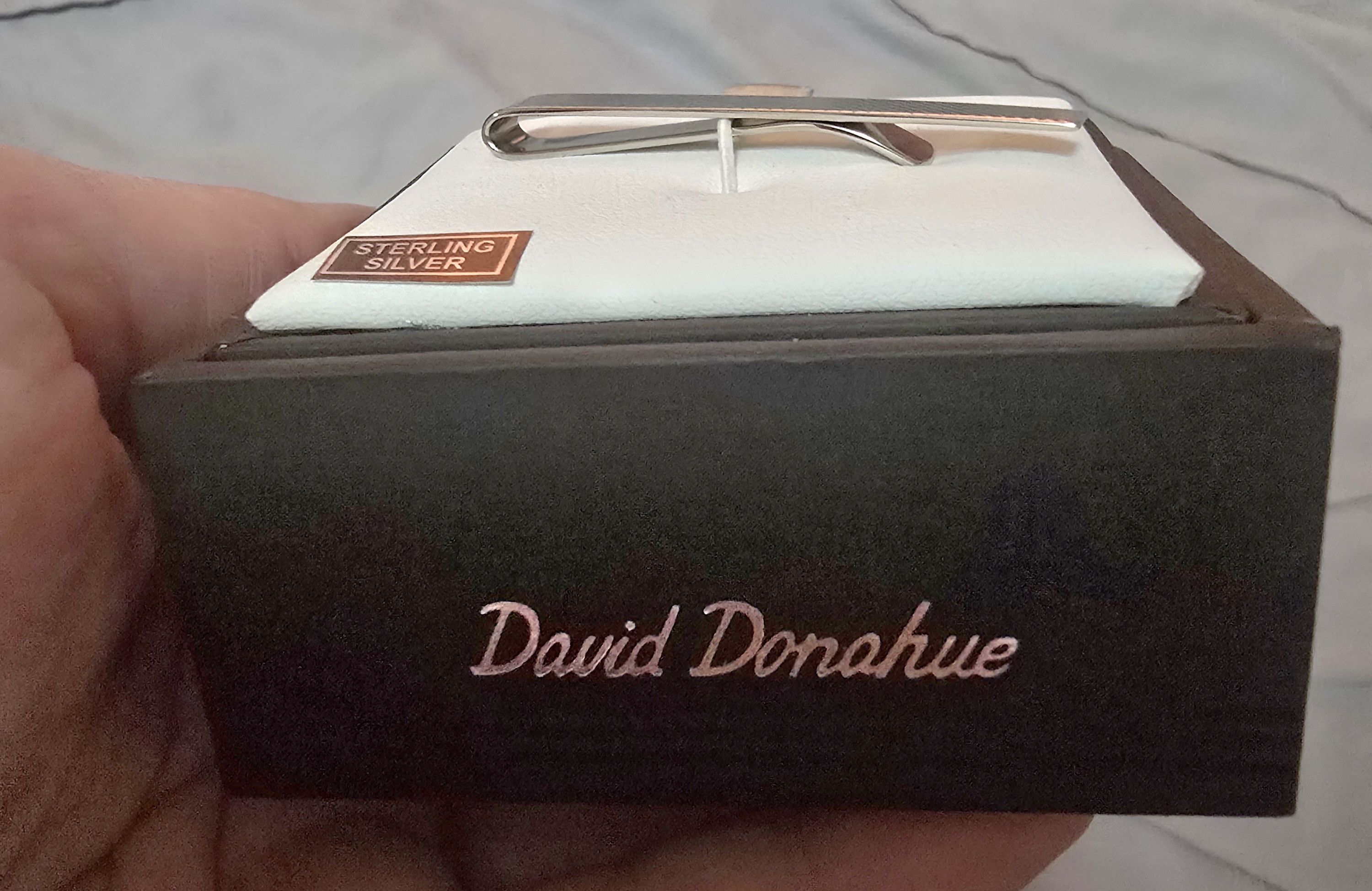 David Donahue Never Worn Sterling silver Tie Bar Size ONE SIZE - 1 Thumbnail